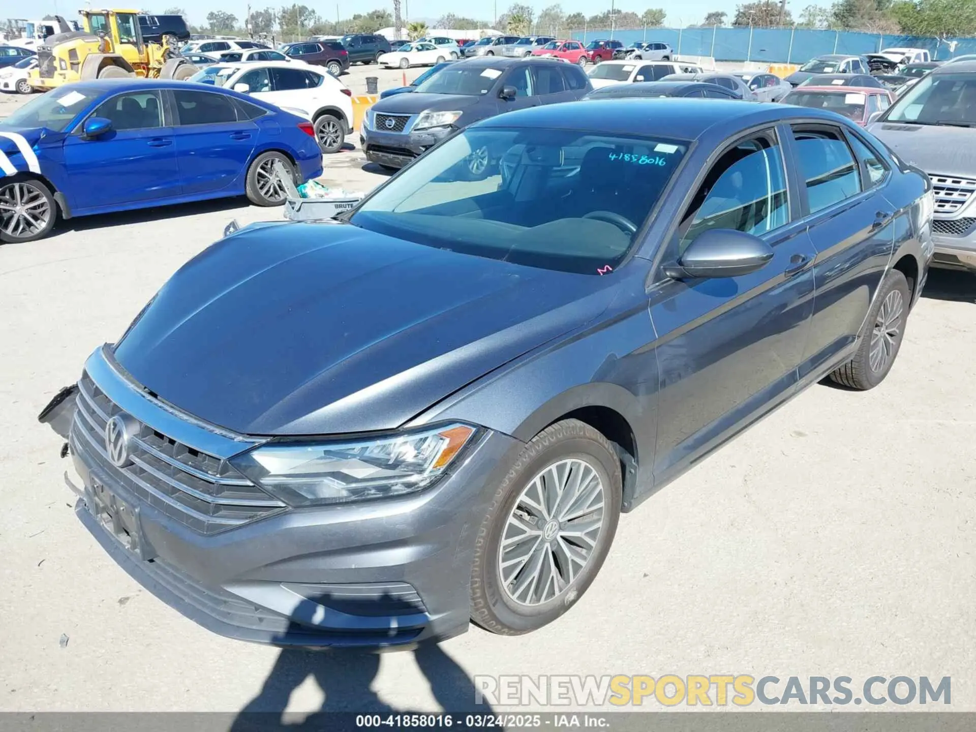 2 Photograph of a damaged car 3VWC57BU4MM104501 VOLKSWAGEN JETTA 2021