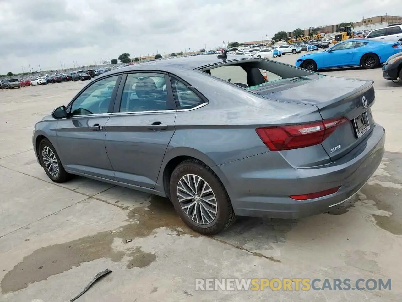 2 Photograph of a damaged car 3VWC57BU5MM003483 VOLKSWAGEN JETTA 2021