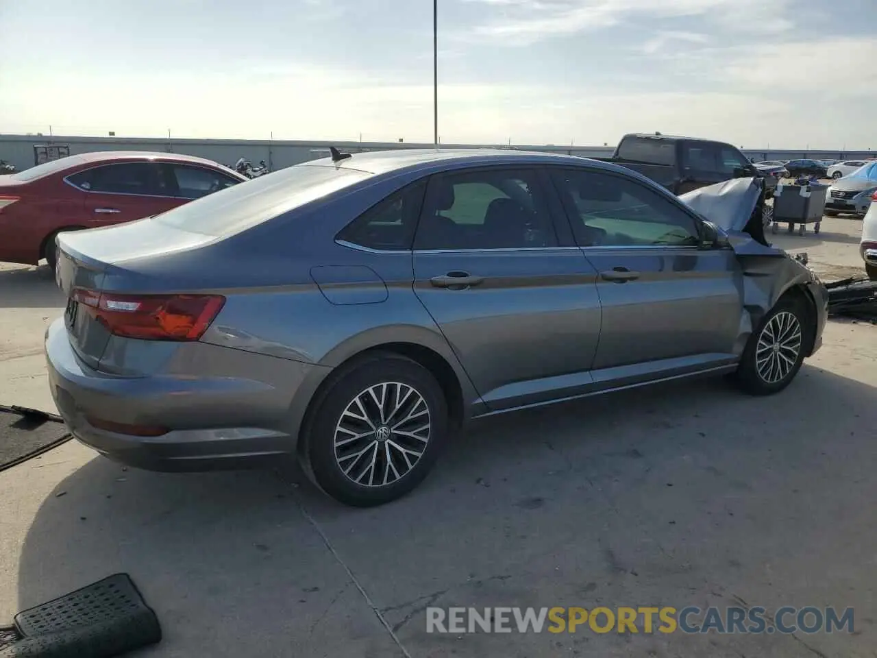 3 Photograph of a damaged car 3VWC57BU5MM009963 VOLKSWAGEN JETTA 2021