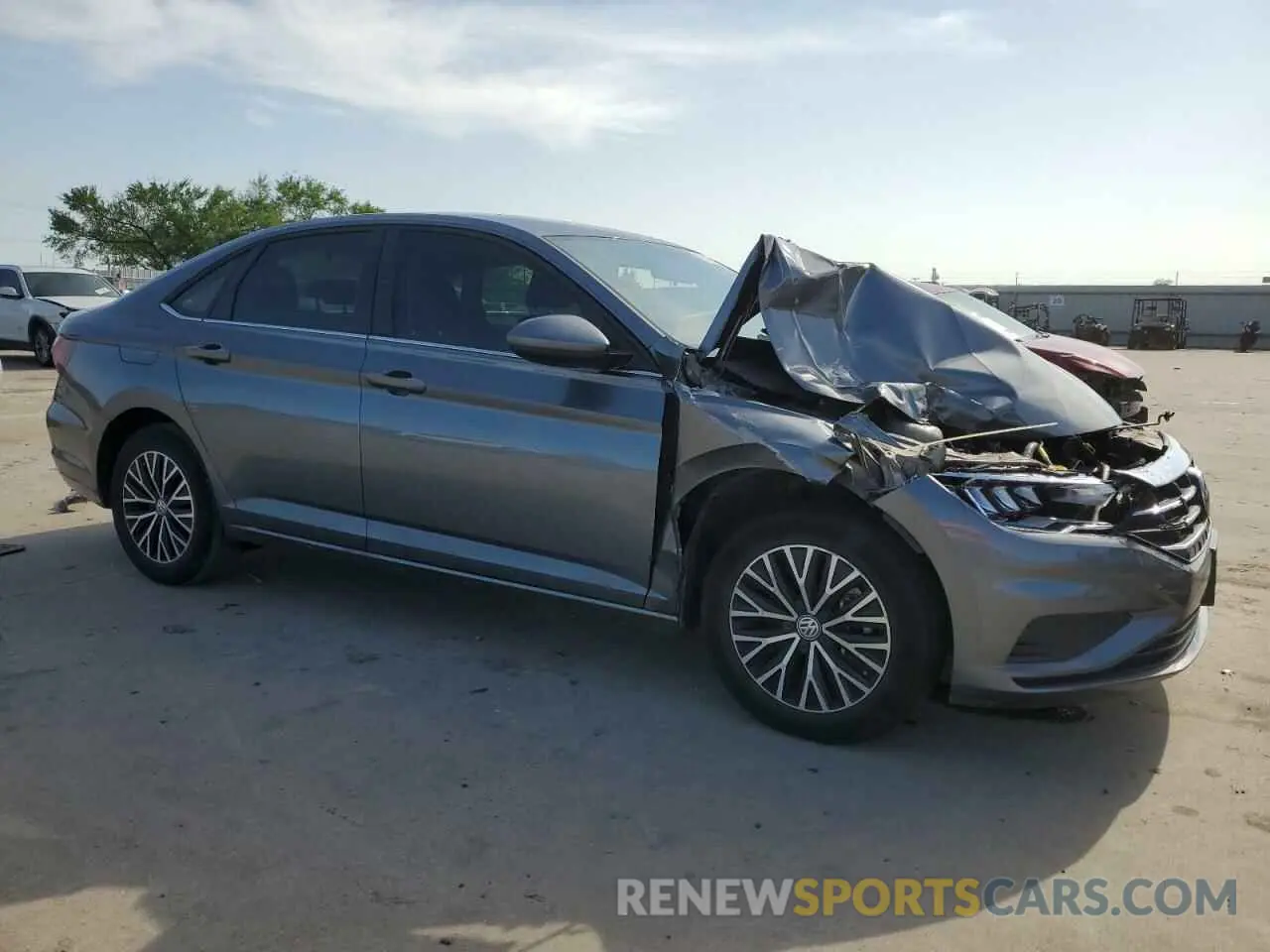 4 Photograph of a damaged car 3VWC57BU5MM009963 VOLKSWAGEN JETTA 2021