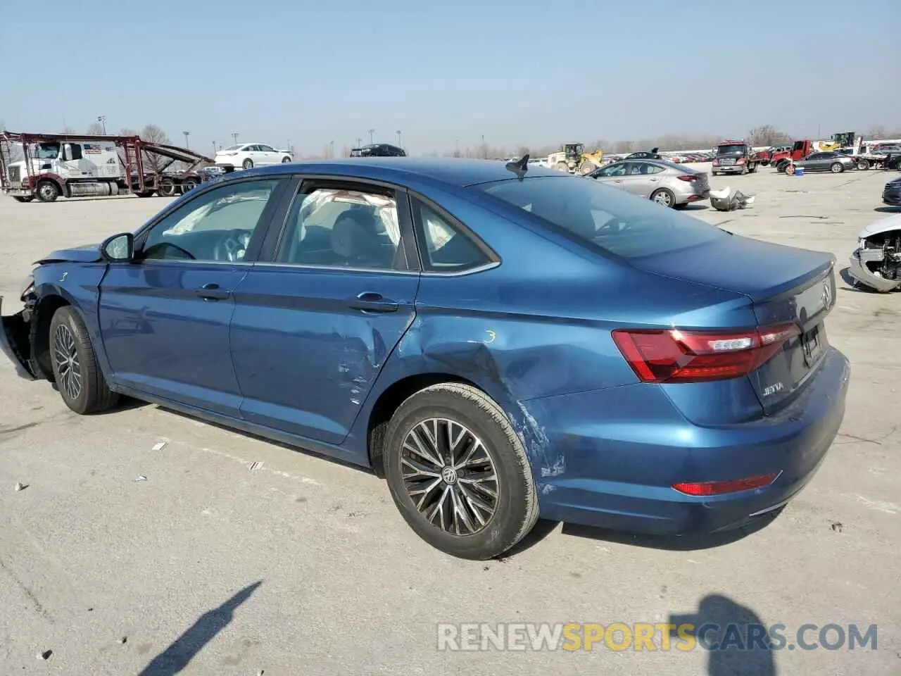 2 Photograph of a damaged car 3VWC57BU5MM017545 VOLKSWAGEN JETTA 2021