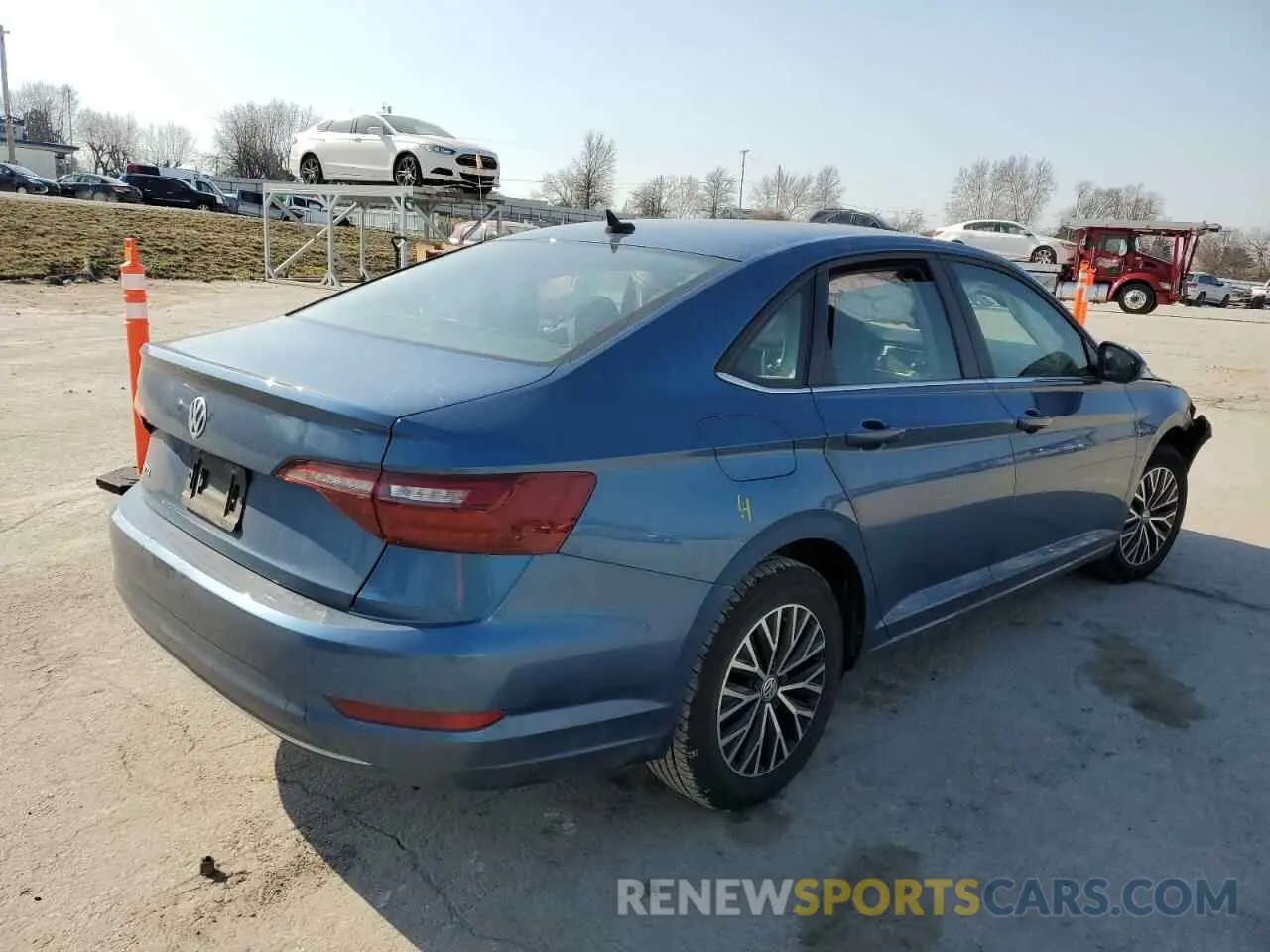 3 Photograph of a damaged car 3VWC57BU5MM017545 VOLKSWAGEN JETTA 2021