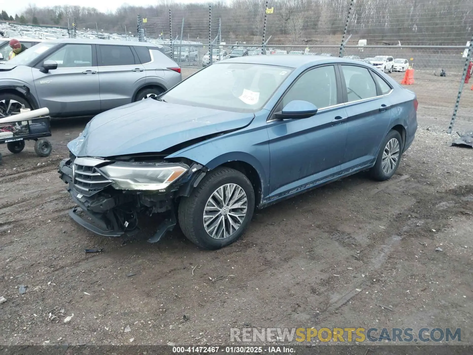 2 Photograph of a damaged car 3VWC57BU5MM072903 VOLKSWAGEN JETTA 2021