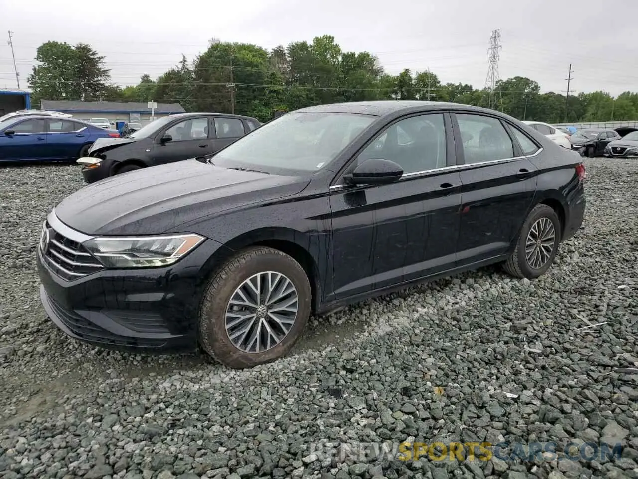 1 Photograph of a damaged car 3VWC57BU5MM080600 VOLKSWAGEN JETTA 2021
