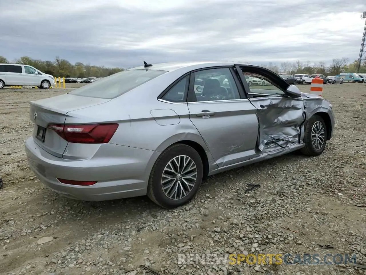 3 Photograph of a damaged car 3VWC57BU5MM081486 VOLKSWAGEN JETTA 2021