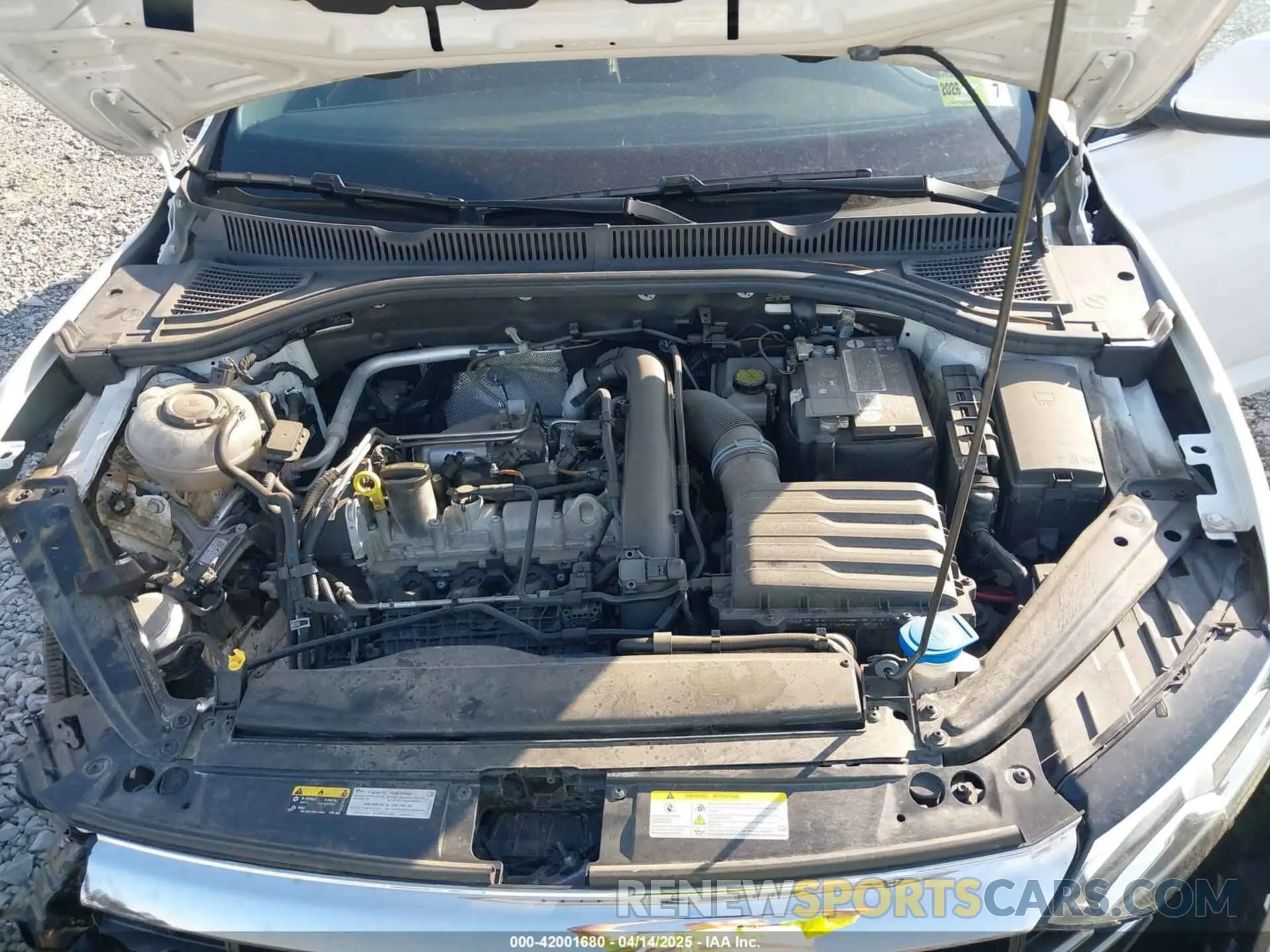 10 Photograph of a damaged car 3VWC57BU5MM093525 VOLKSWAGEN JETTA 2021