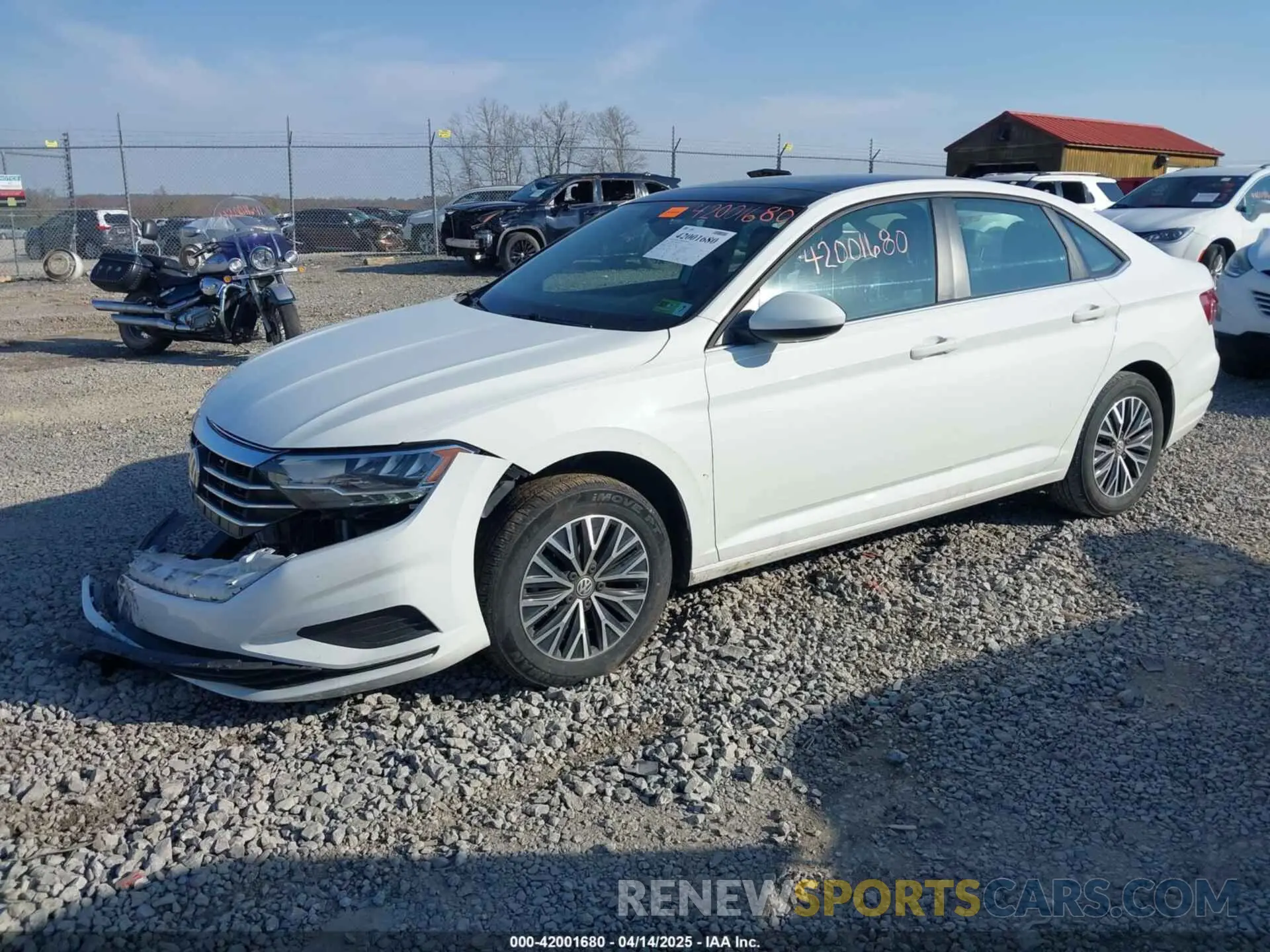 2 Photograph of a damaged car 3VWC57BU5MM093525 VOLKSWAGEN JETTA 2021