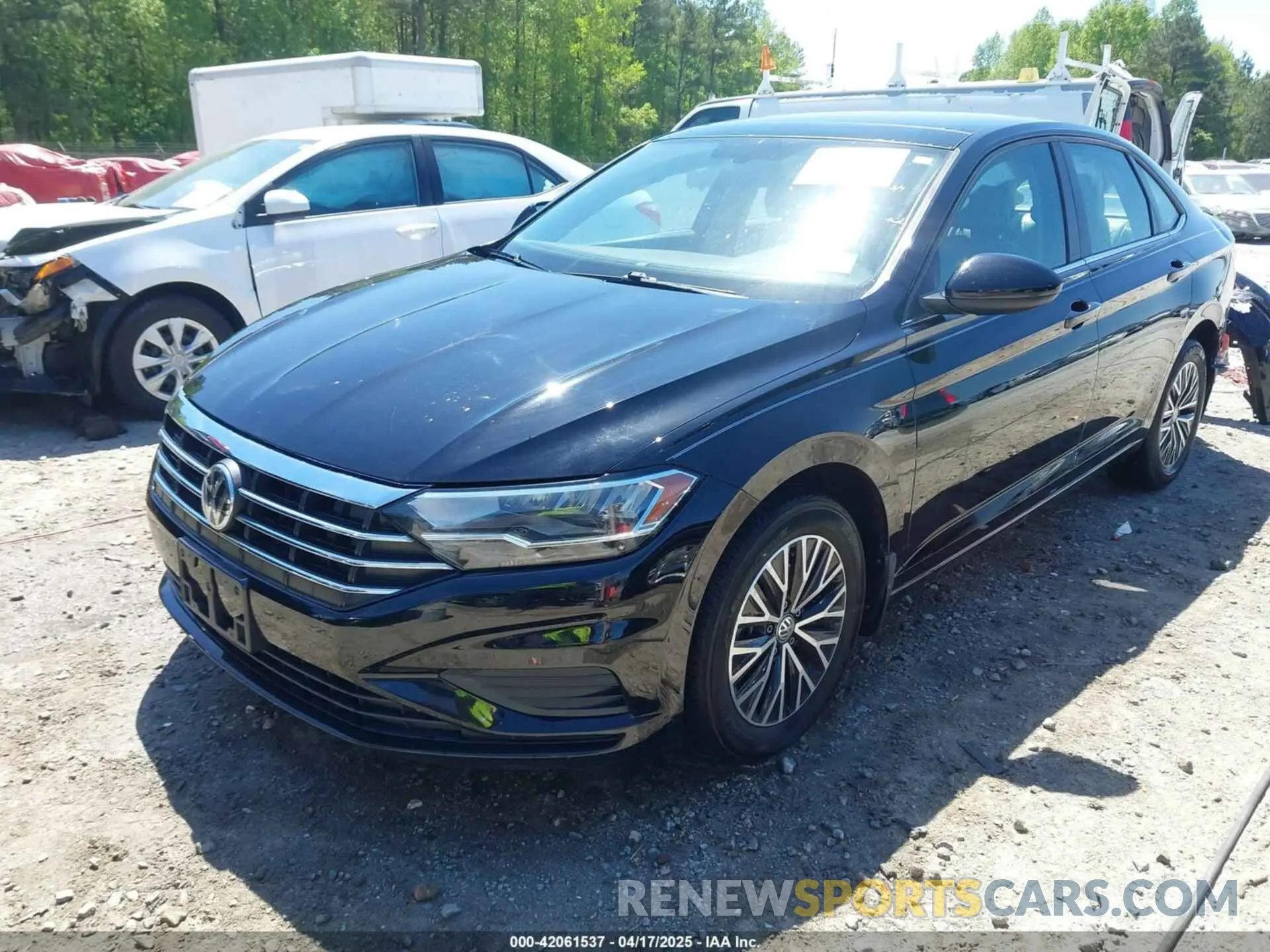 2 Photograph of a damaged car 3VWC57BU6MM000964 VOLKSWAGEN JETTA 2021