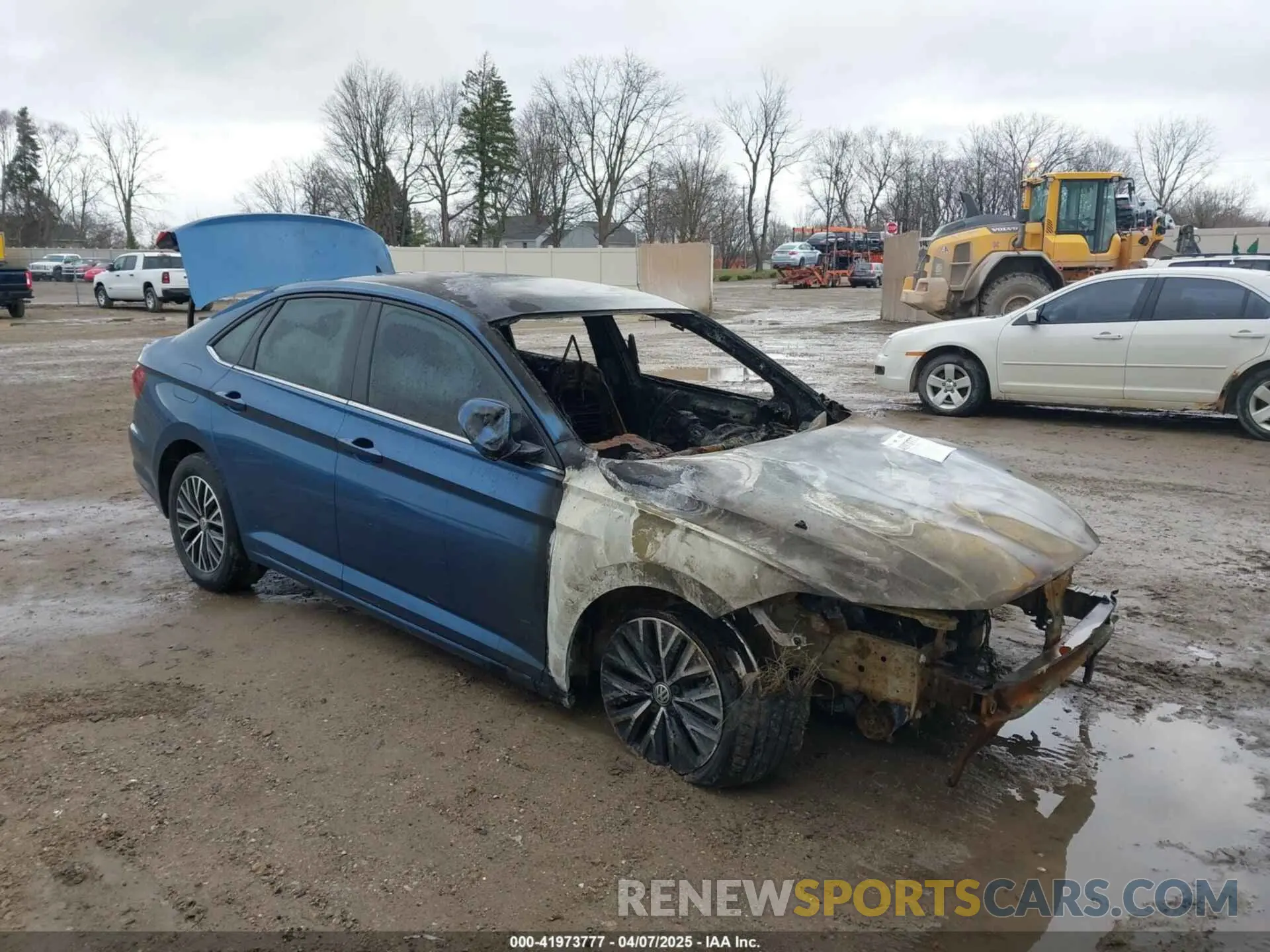 1 Photograph of a damaged car 3VWC57BU6MM011477 VOLKSWAGEN JETTA 2021