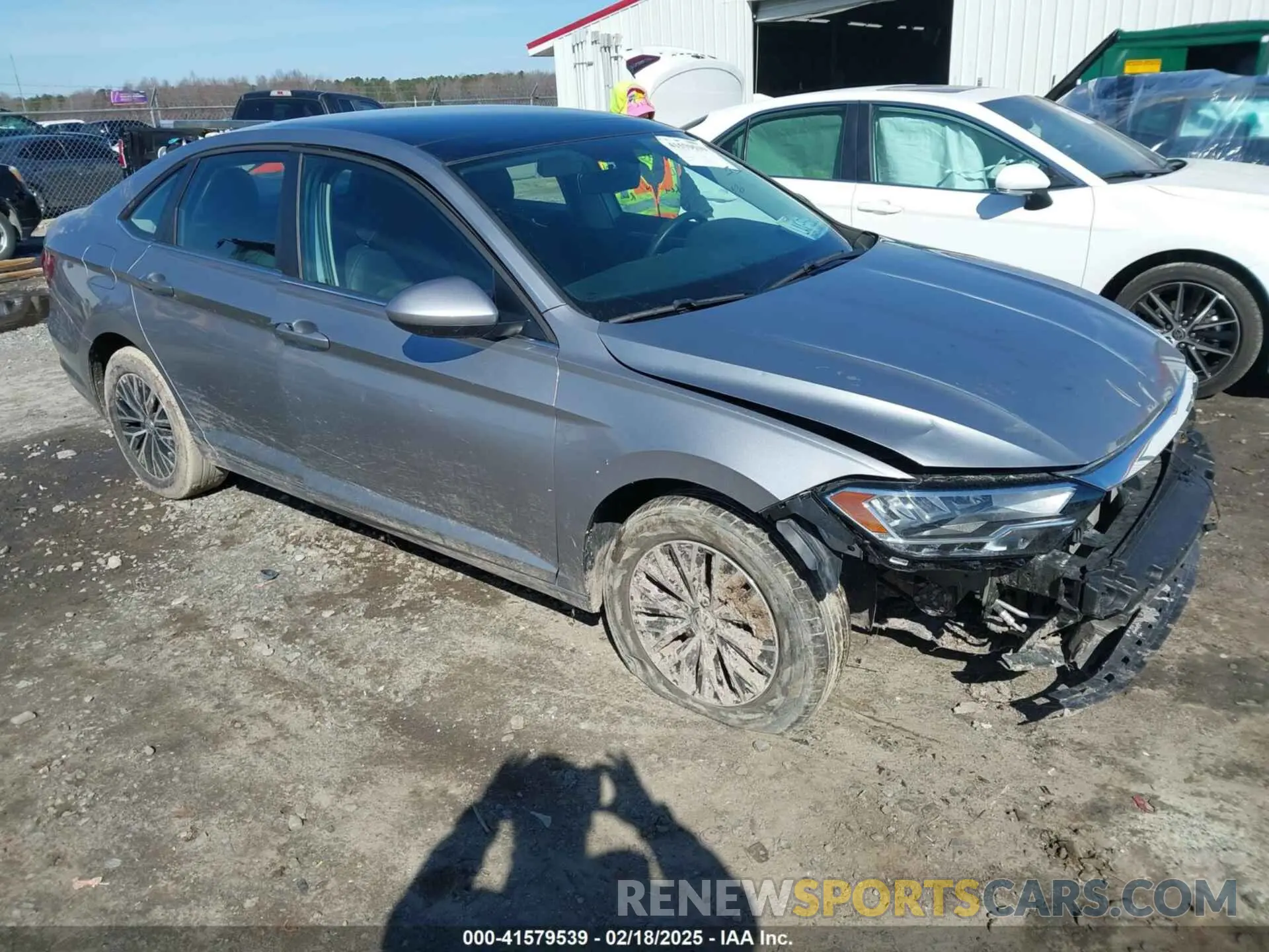 1 Photograph of a damaged car 3VWC57BU6MM018008 VOLKSWAGEN JETTA 2021