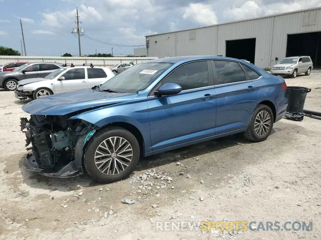 1 Photograph of a damaged car 3VWC57BU6MM025945 VOLKSWAGEN JETTA 2021