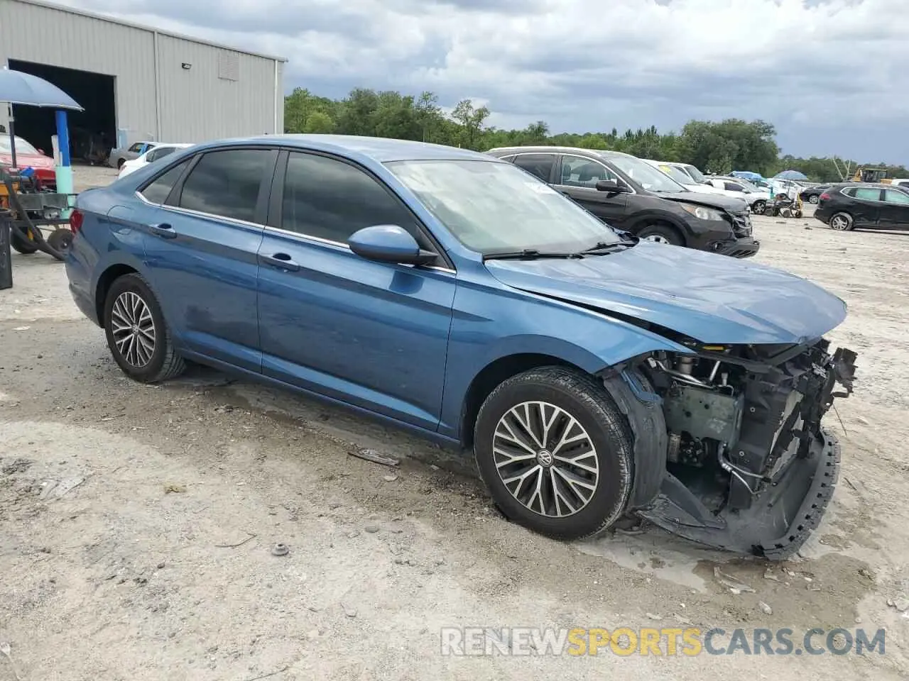 4 Photograph of a damaged car 3VWC57BU6MM025945 VOLKSWAGEN JETTA 2021