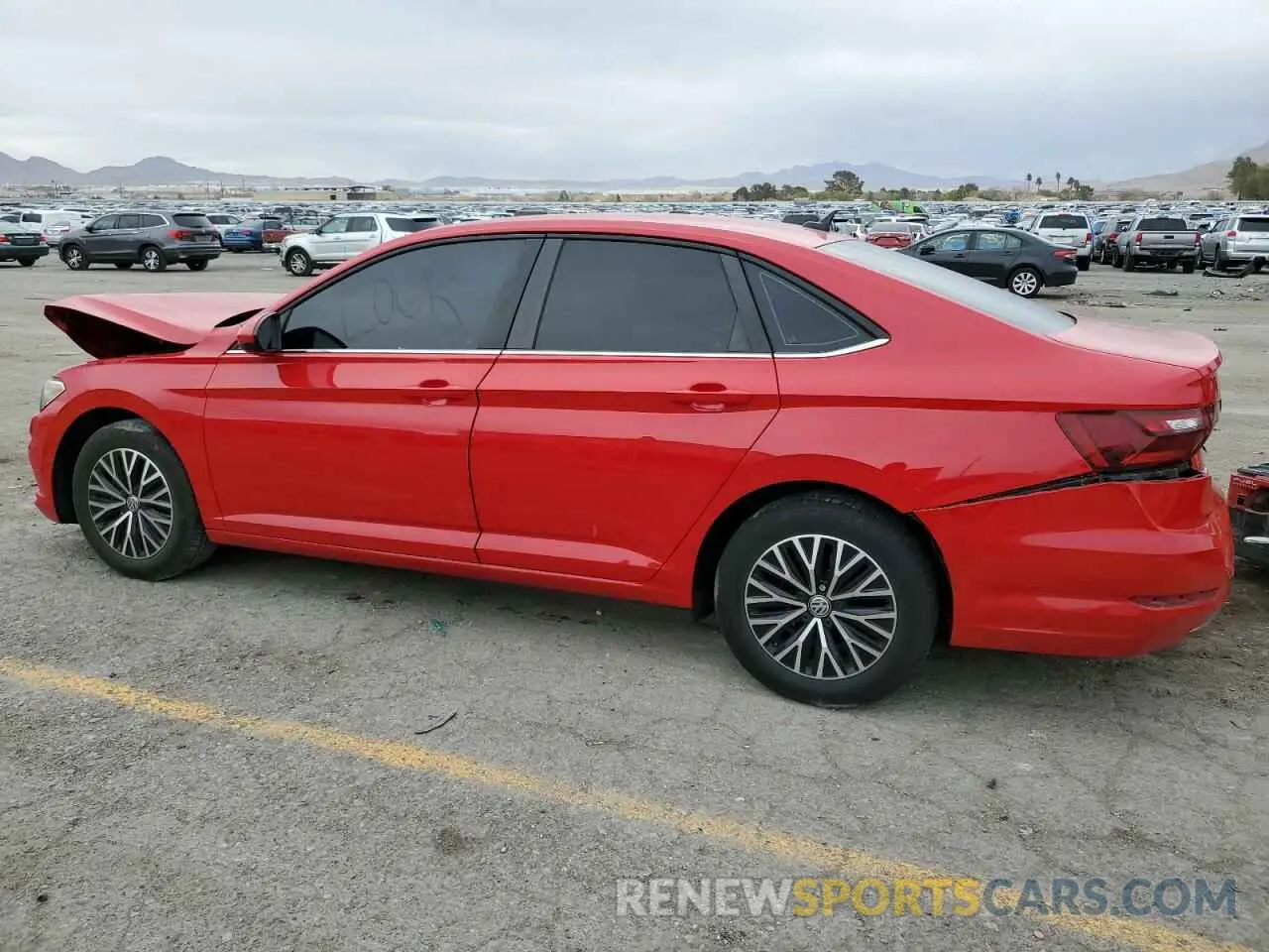 2 Photograph of a damaged car 3VWC57BU6MM031373 VOLKSWAGEN JETTA 2021