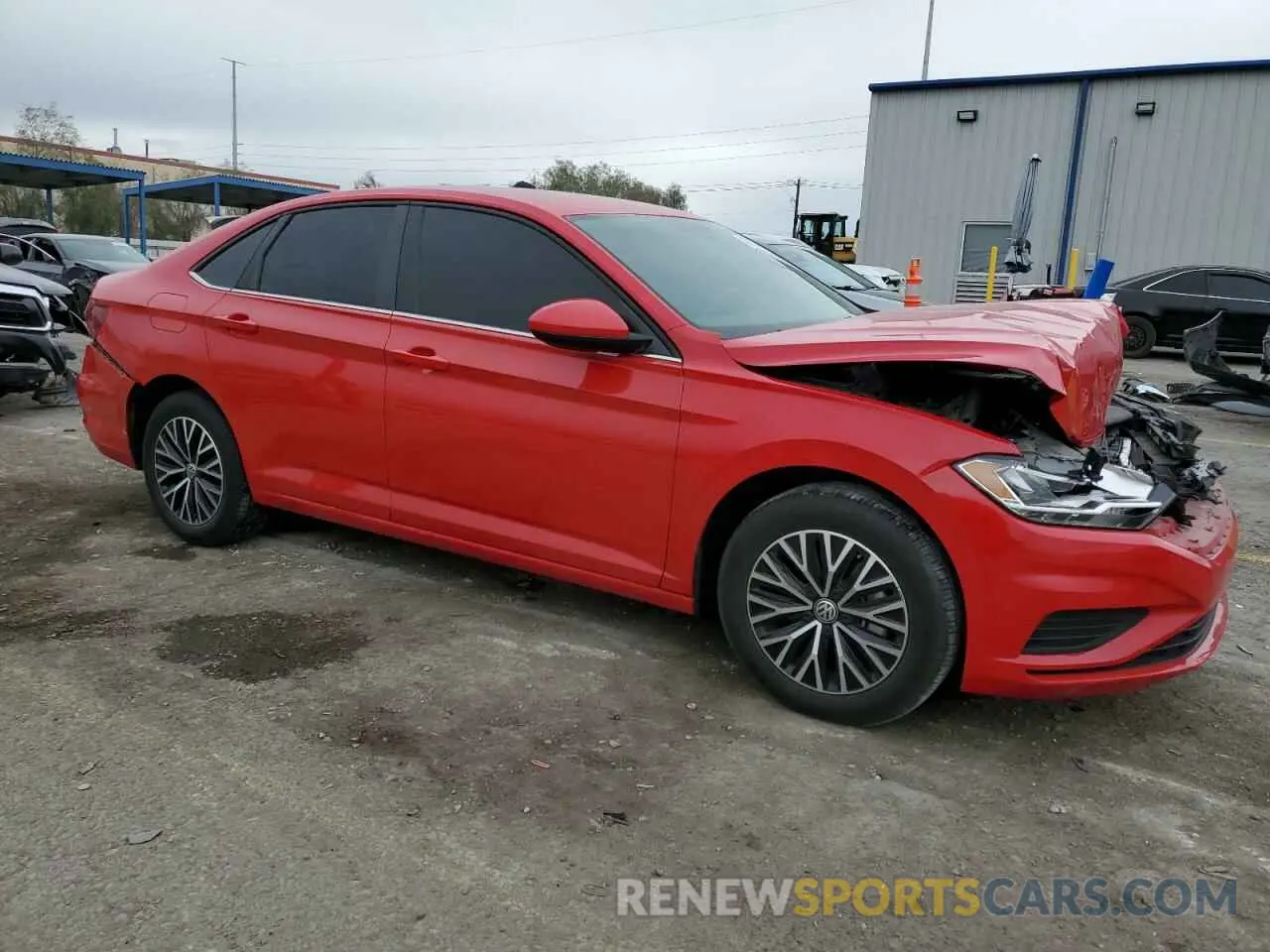 4 Photograph of a damaged car 3VWC57BU6MM031373 VOLKSWAGEN JETTA 2021