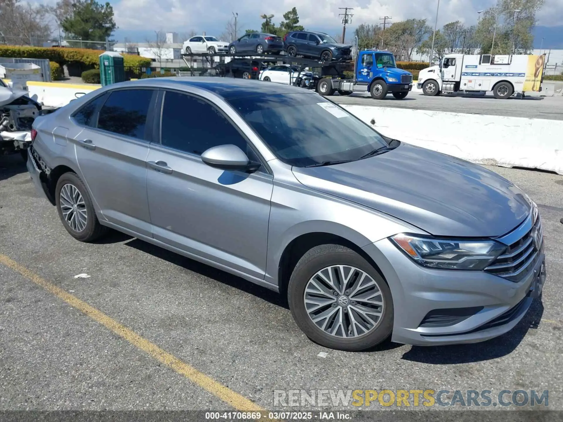 1 Photograph of a damaged car 3VWC57BU6MM034709 VOLKSWAGEN JETTA 2021