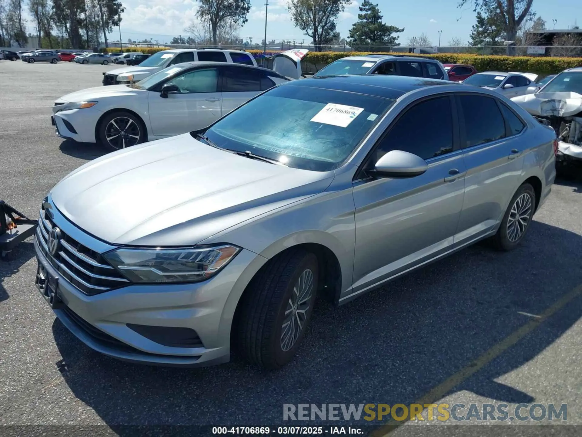 2 Photograph of a damaged car 3VWC57BU6MM034709 VOLKSWAGEN JETTA 2021