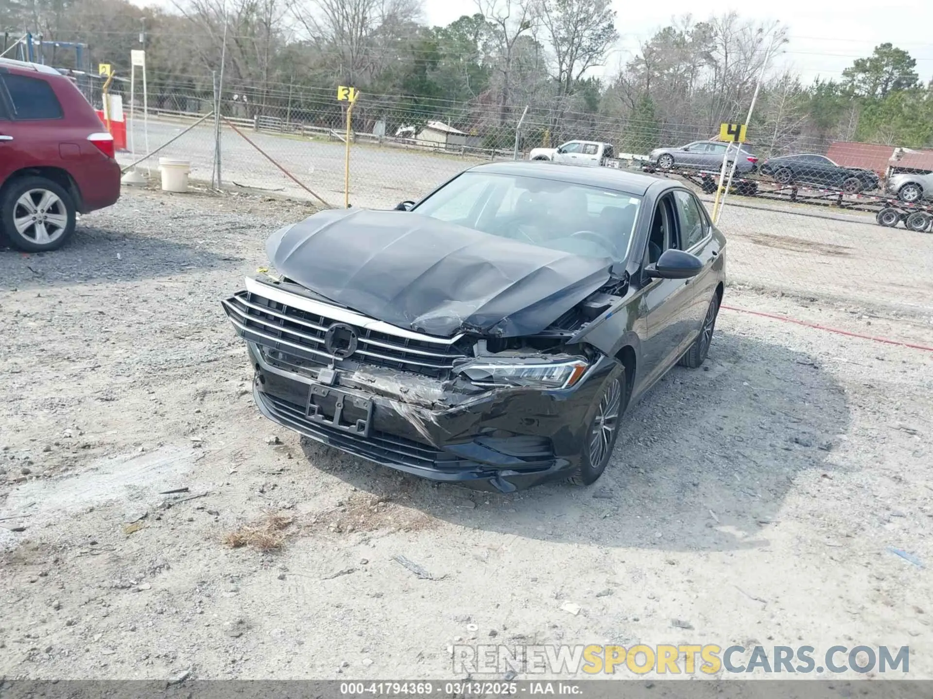 2 Photograph of a damaged car 3VWC57BU6MM037108 VOLKSWAGEN JETTA 2021
