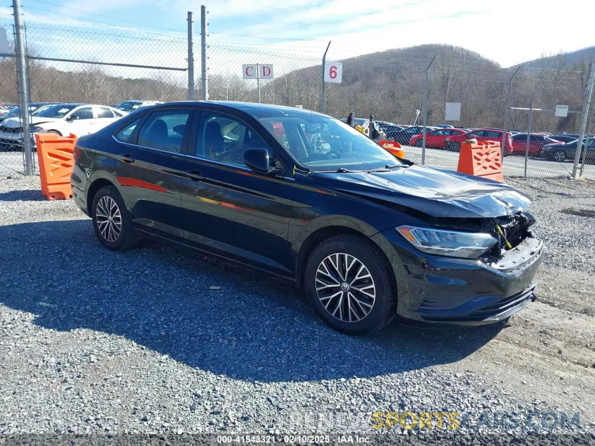 1 Photograph of a damaged car 3VWC57BU6MM041644 VOLKSWAGEN JETTA 2021