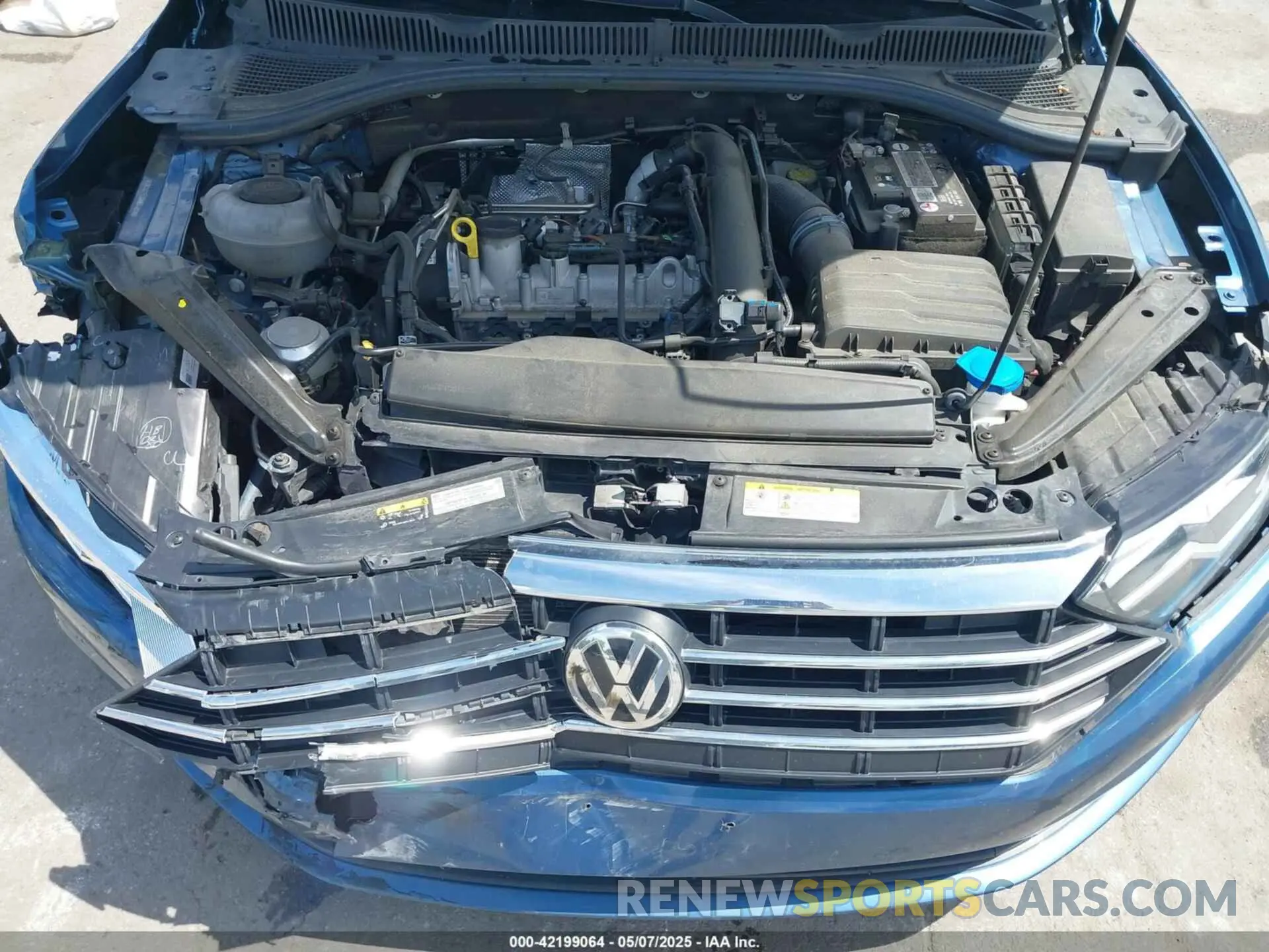 10 Photograph of a damaged car 3VWC57BU6MM046066 VOLKSWAGEN JETTA 2021
