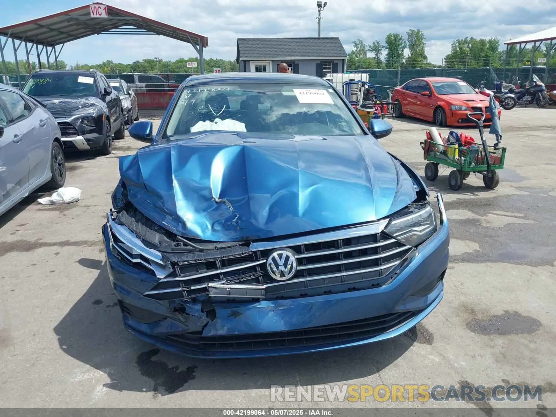 12 Photograph of a damaged car 3VWC57BU6MM046066 VOLKSWAGEN JETTA 2021