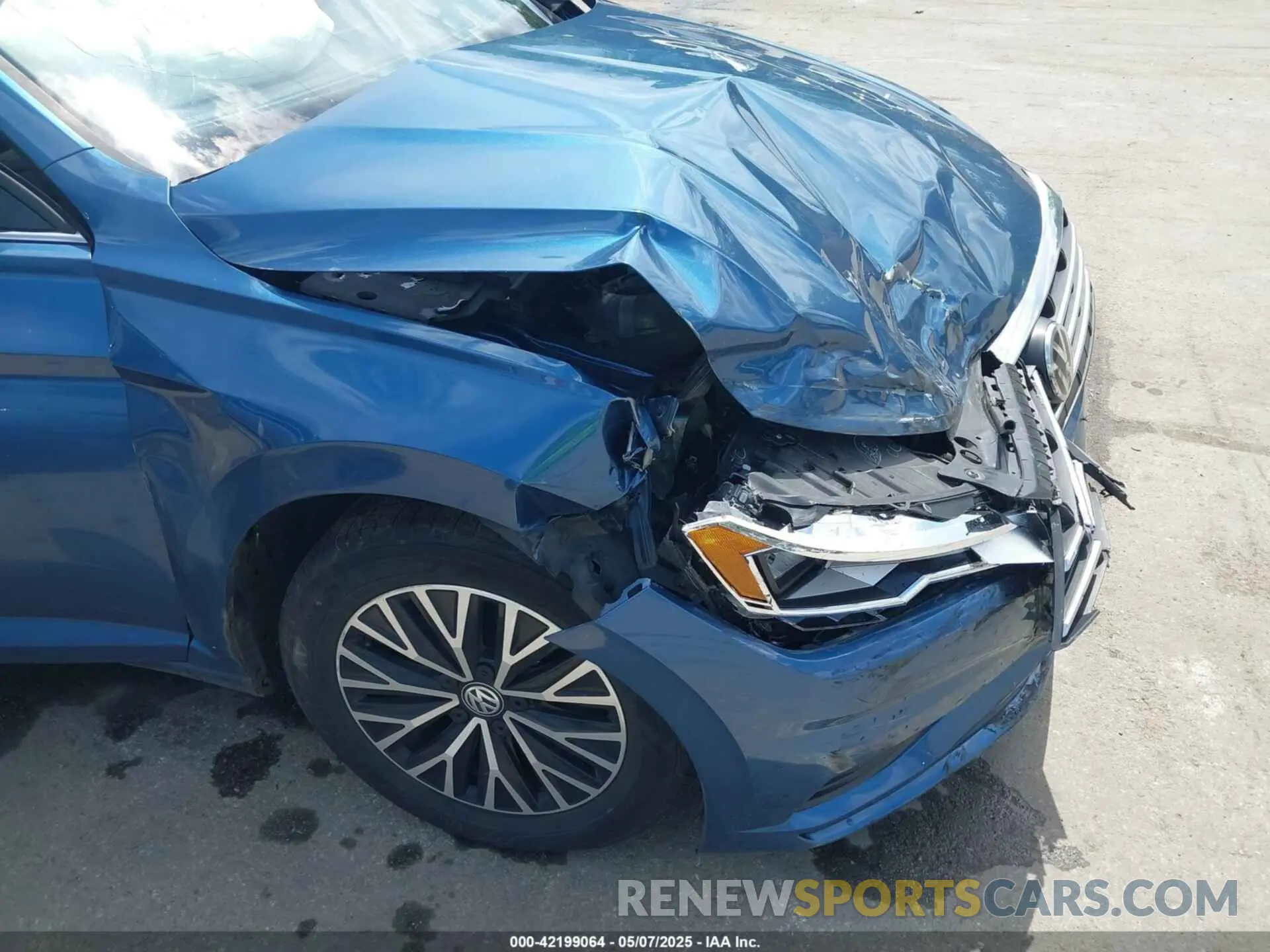 6 Photograph of a damaged car 3VWC57BU6MM046066 VOLKSWAGEN JETTA 2021