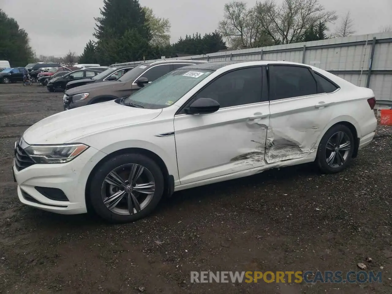 1 Photograph of a damaged car 3VWC57BU6MM049047 VOLKSWAGEN JETTA 2021