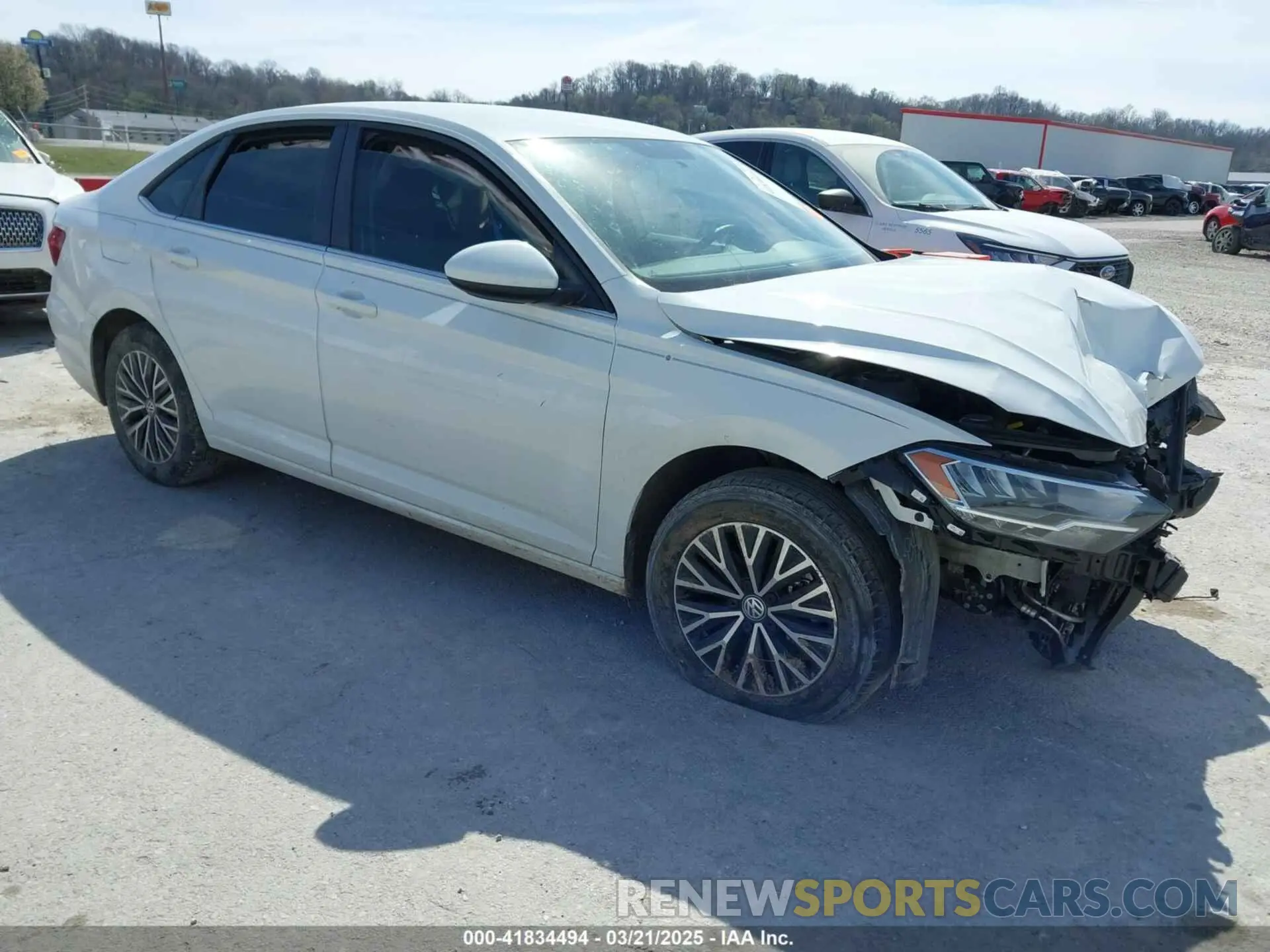 1 Photograph of a damaged car 3VWC57BU6MM063126 VOLKSWAGEN JETTA 2021