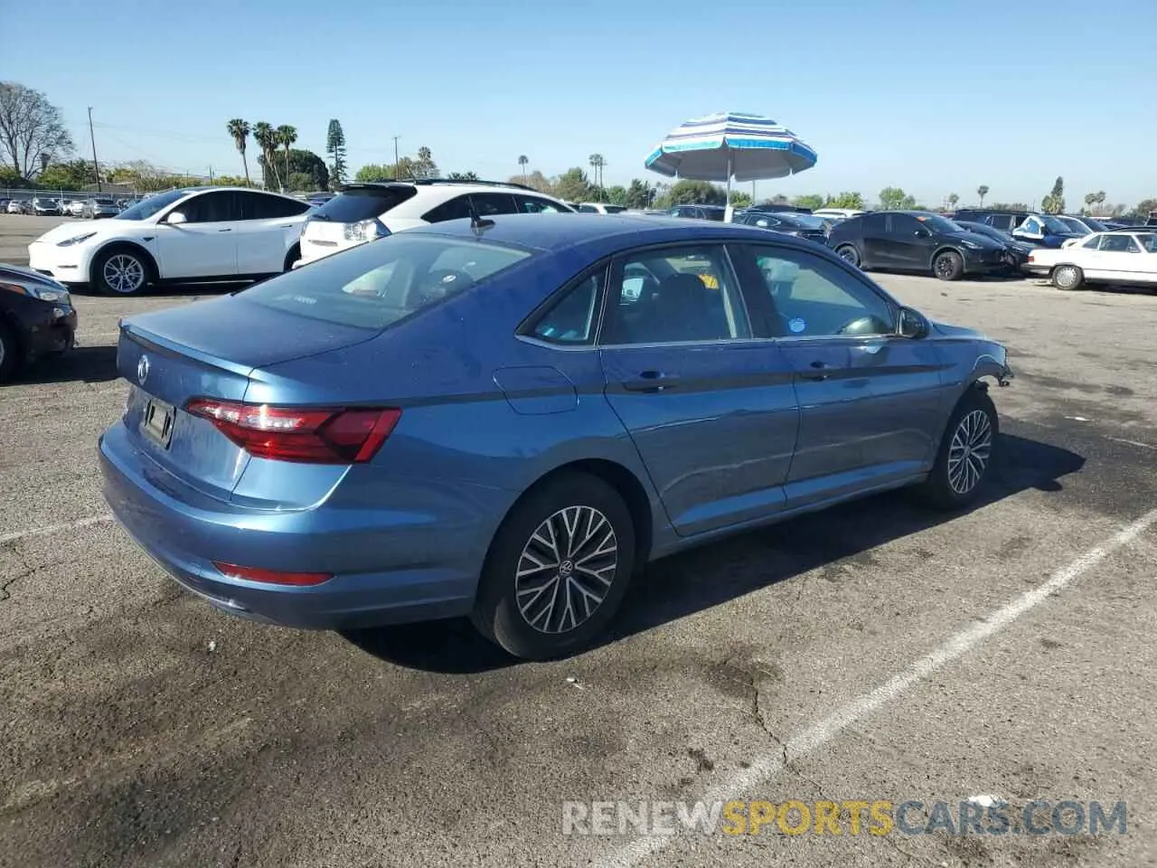 3 Photograph of a damaged car 3VWC57BU6MM091010 VOLKSWAGEN JETTA 2021