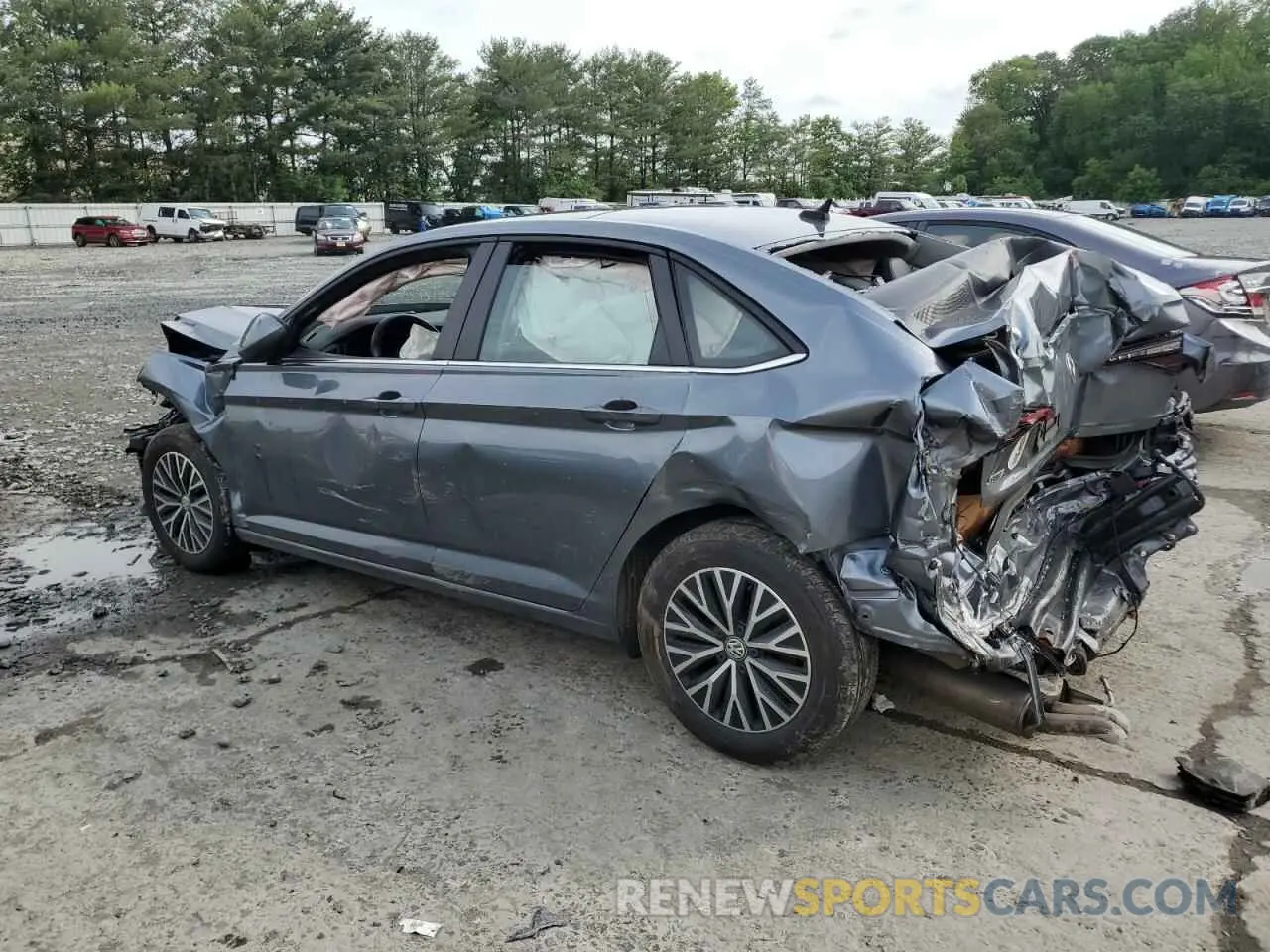 2 Photograph of a damaged car 3VWC57BU6MM100806 VOLKSWAGEN JETTA 2021