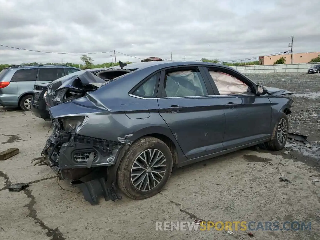 3 Photograph of a damaged car 3VWC57BU6MM100806 VOLKSWAGEN JETTA 2021