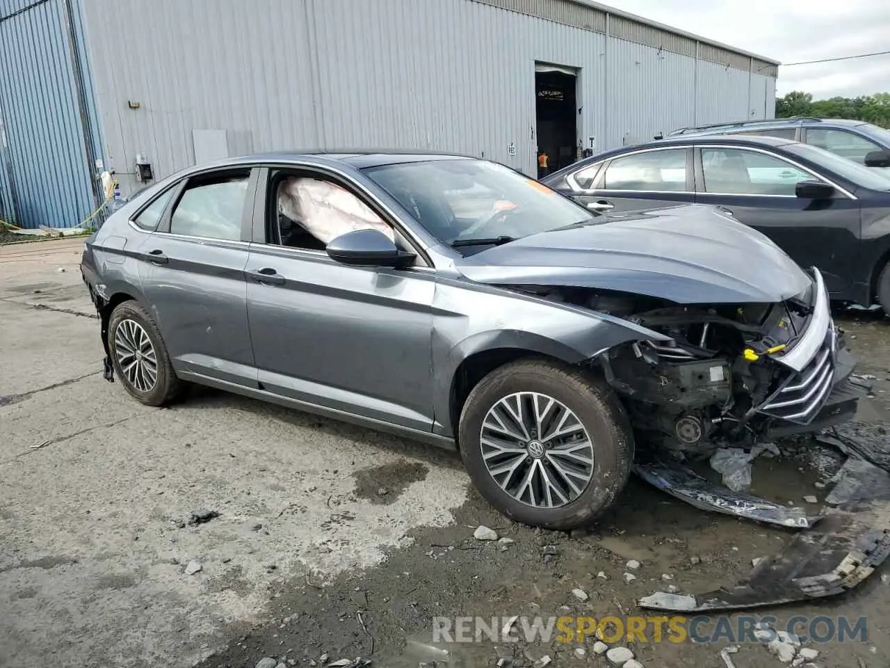 4 Photograph of a damaged car 3VWC57BU6MM100806 VOLKSWAGEN JETTA 2021