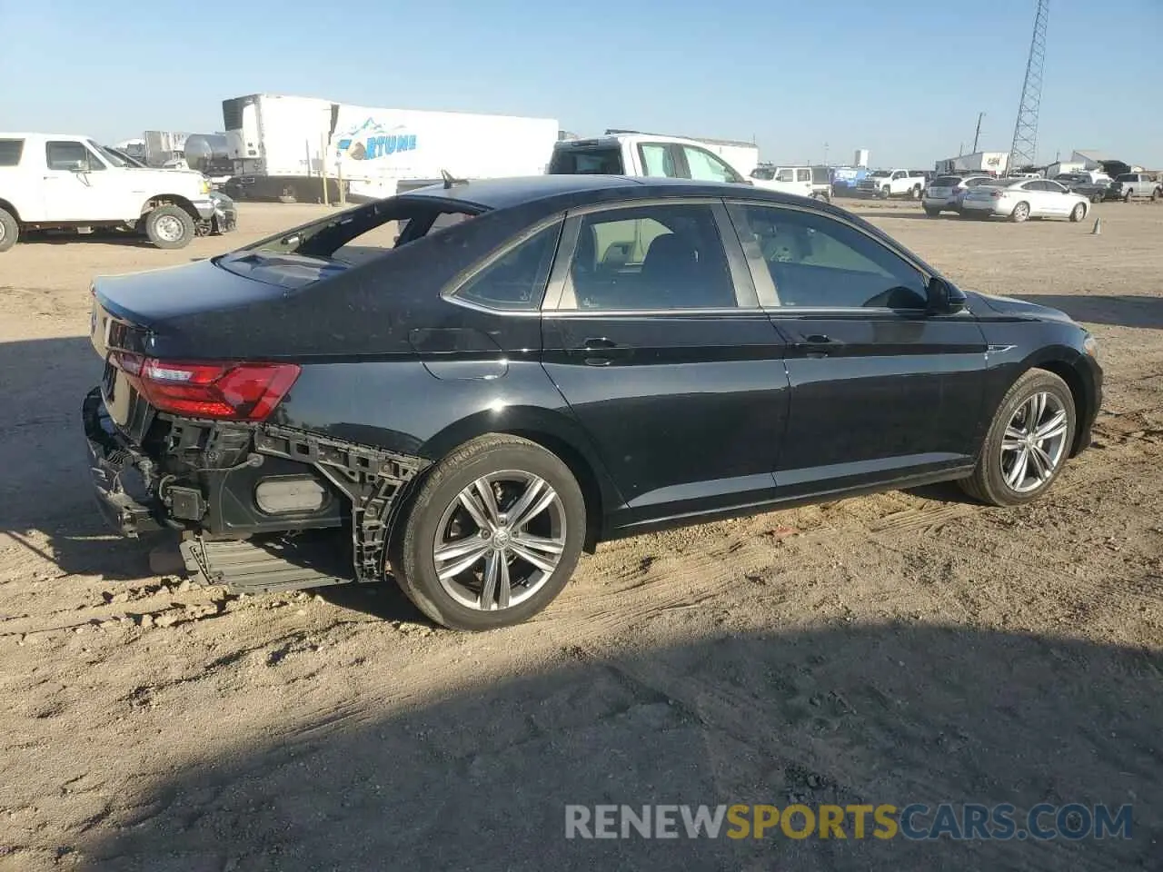 3 Photograph of a damaged car 3VWC57BU7MM005963 VOLKSWAGEN JETTA 2021