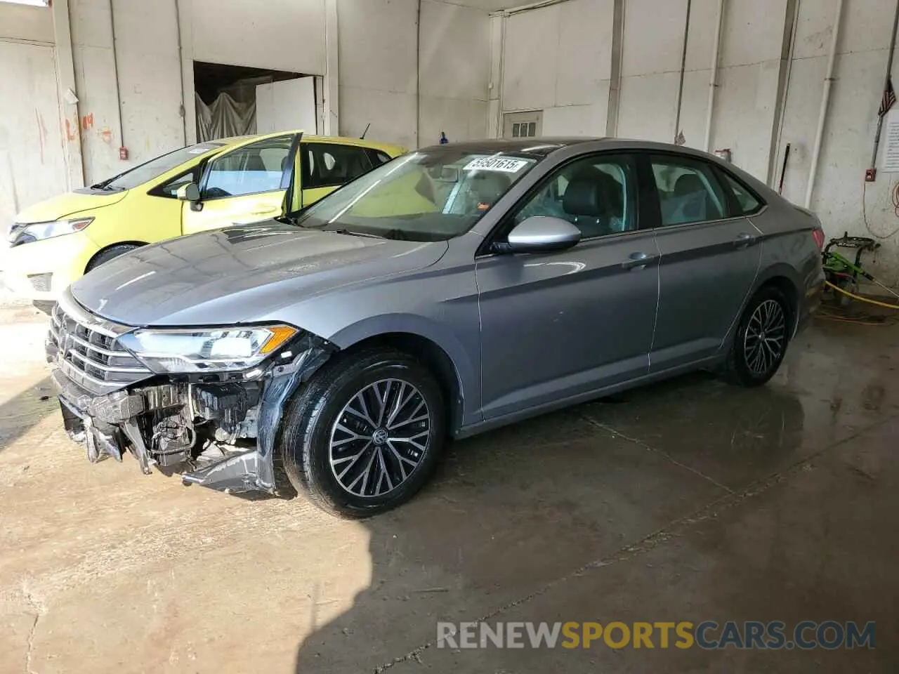 1 Photograph of a damaged car 3VWC57BU7MM014548 VOLKSWAGEN JETTA 2021