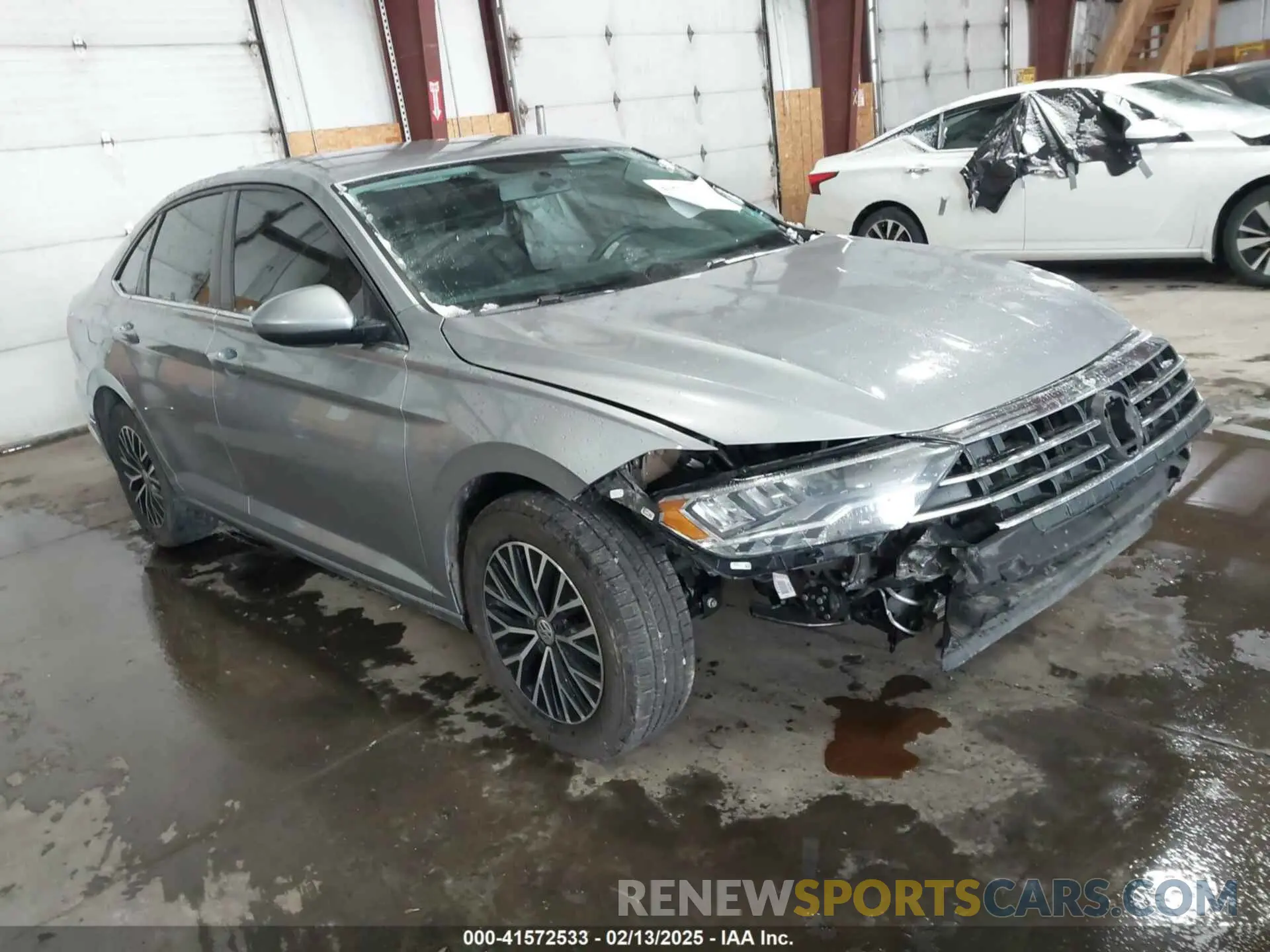 1 Photograph of a damaged car 3VWC57BU7MM025016 VOLKSWAGEN JETTA 2021