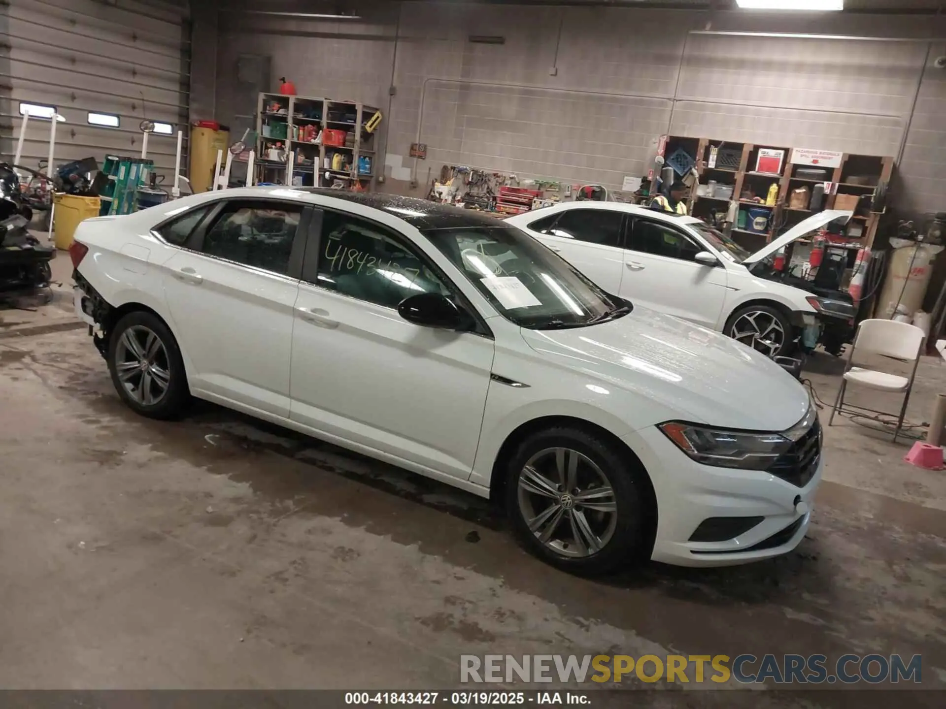 1 Photograph of a damaged car 3VWC57BU7MM032421 VOLKSWAGEN JETTA 2021