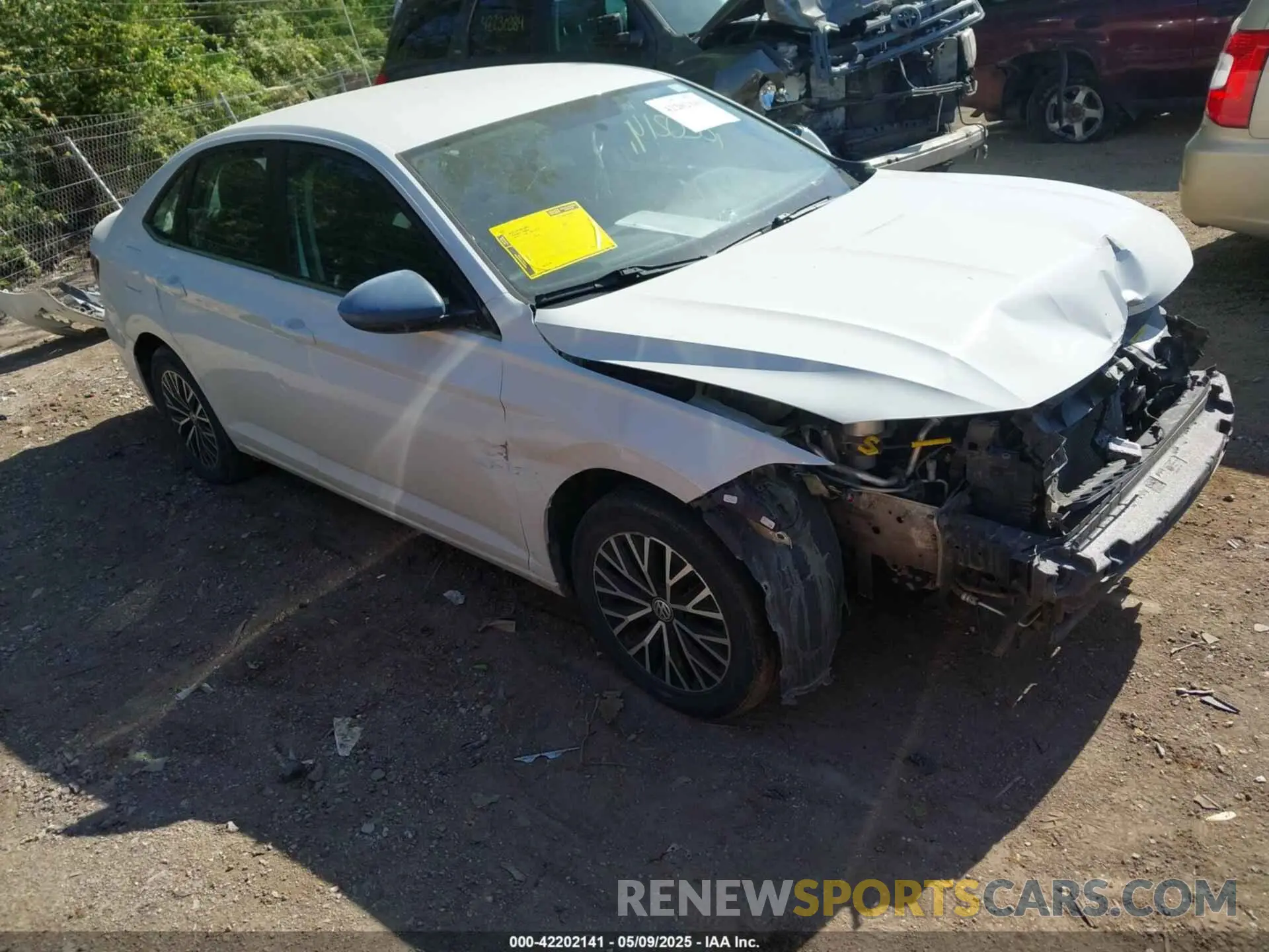 1 Photograph of a damaged car 3VWC57BU7MM036095 VOLKSWAGEN JETTA 2021