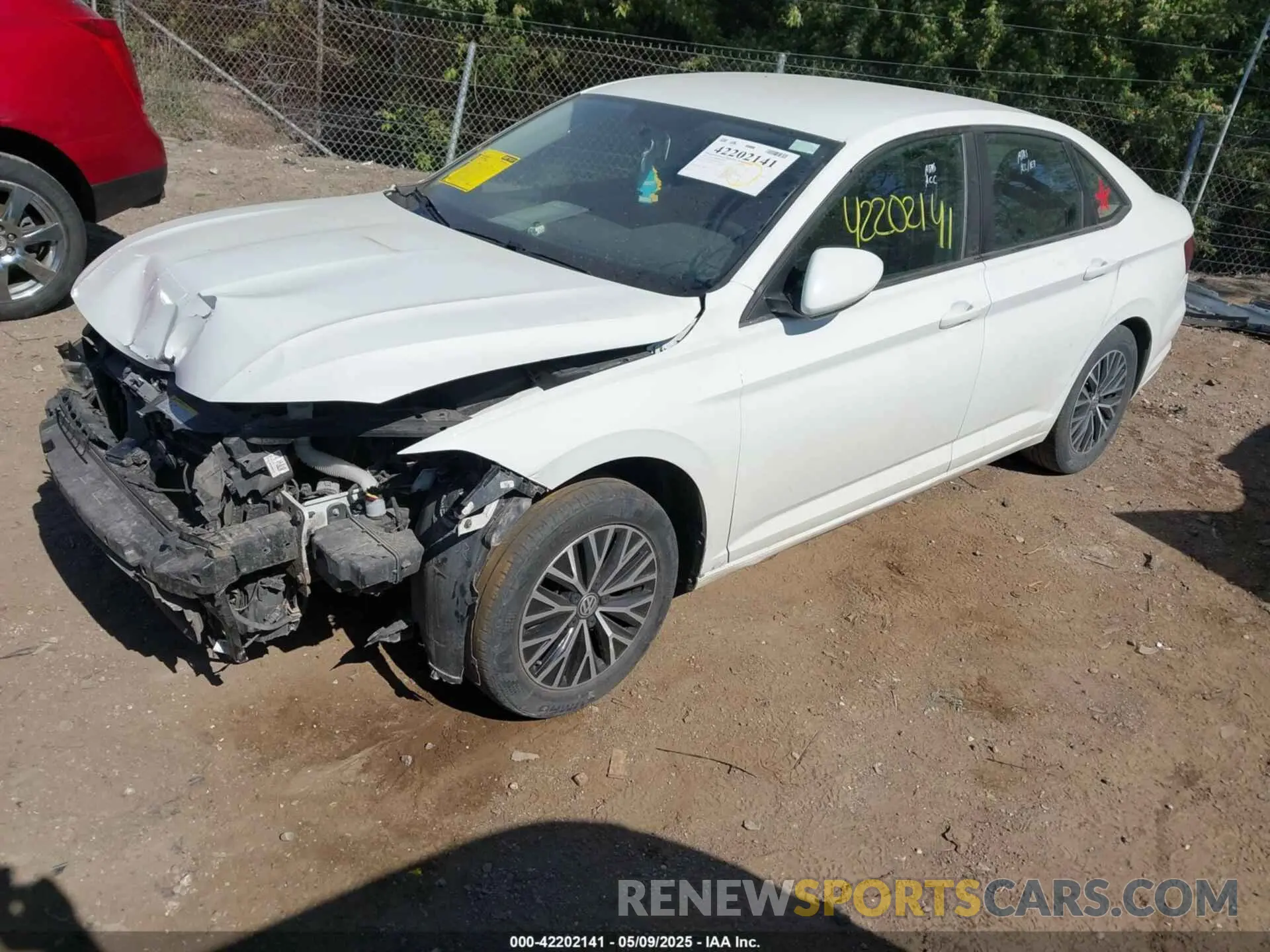 2 Photograph of a damaged car 3VWC57BU7MM036095 VOLKSWAGEN JETTA 2021