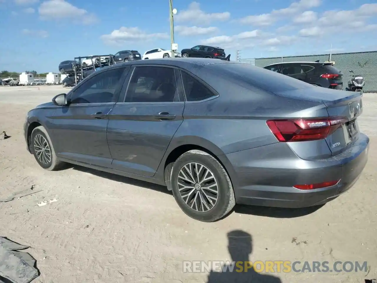 2 Photograph of a damaged car 3VWC57BU7MM056749 VOLKSWAGEN JETTA 2021