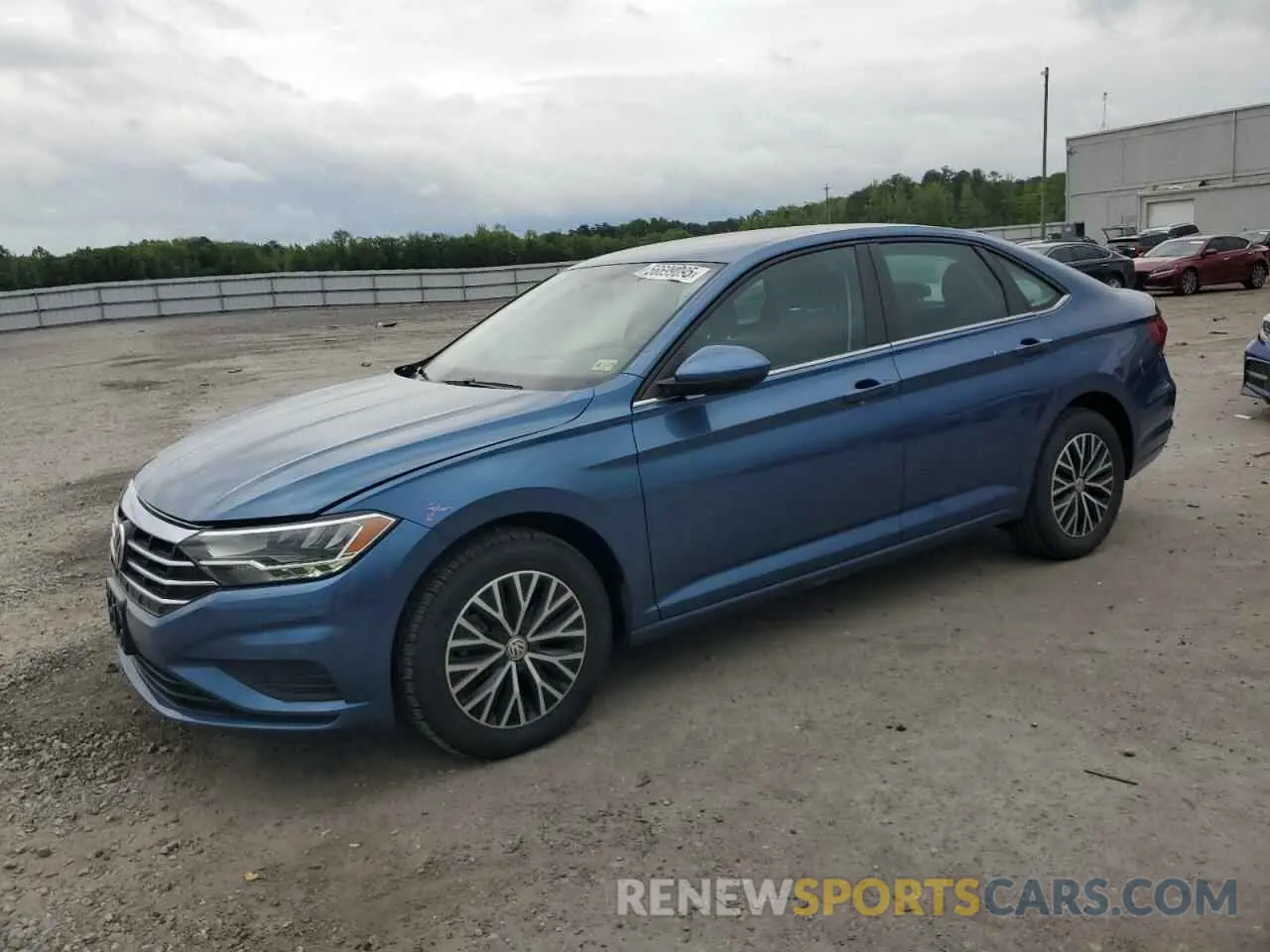 1 Photograph of a damaged car 3VWC57BU7MM086396 VOLKSWAGEN JETTA 2021