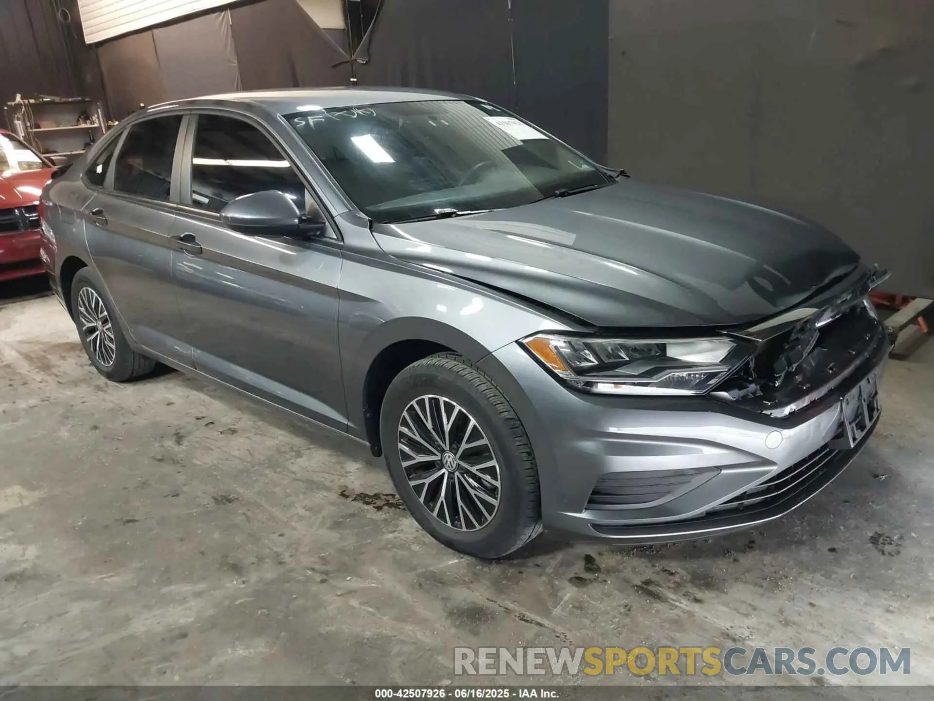 1 Photograph of a damaged car 3VWC57BU7MM088262 VOLKSWAGEN JETTA 2021