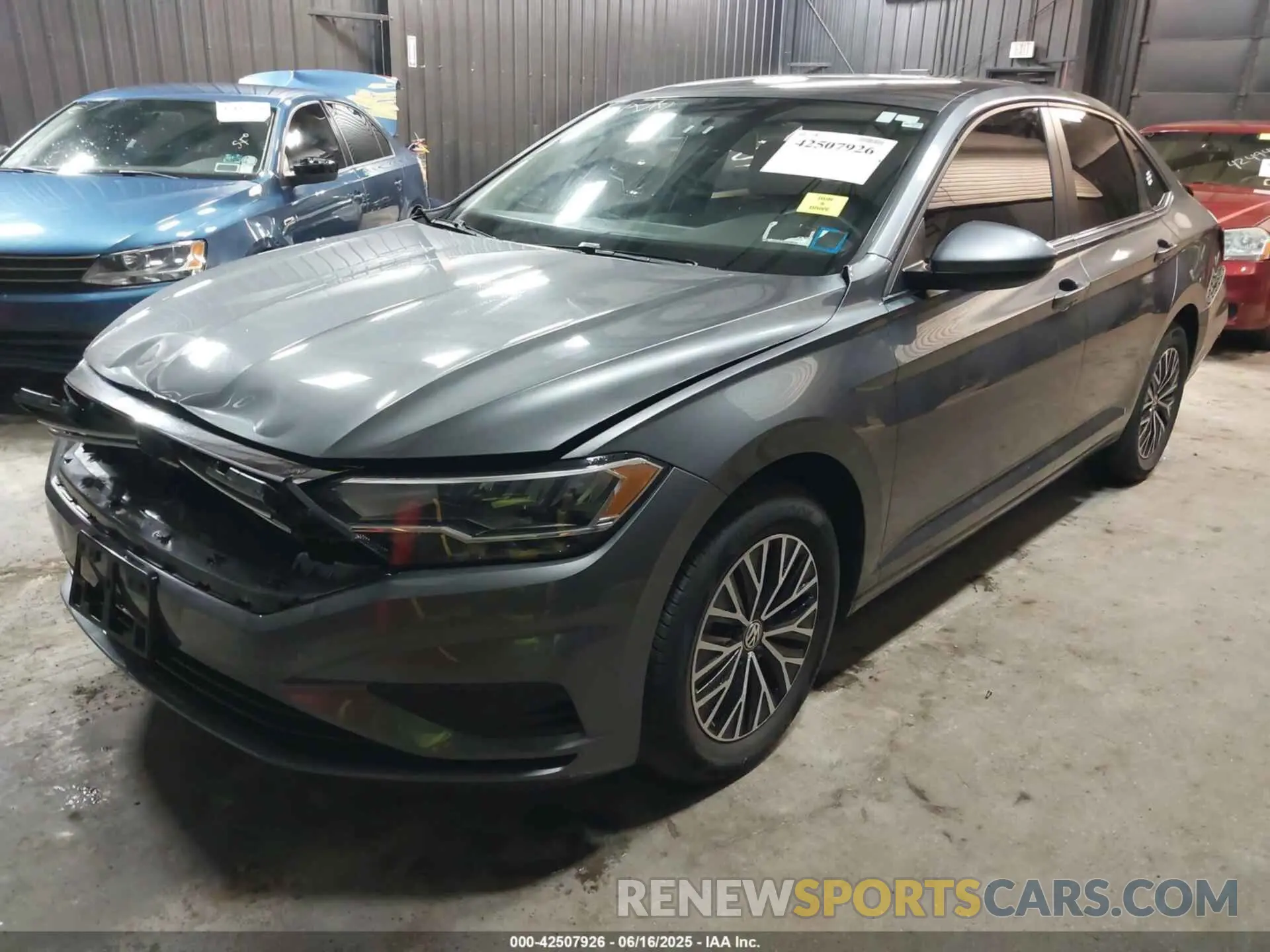 2 Photograph of a damaged car 3VWC57BU7MM088262 VOLKSWAGEN JETTA 2021