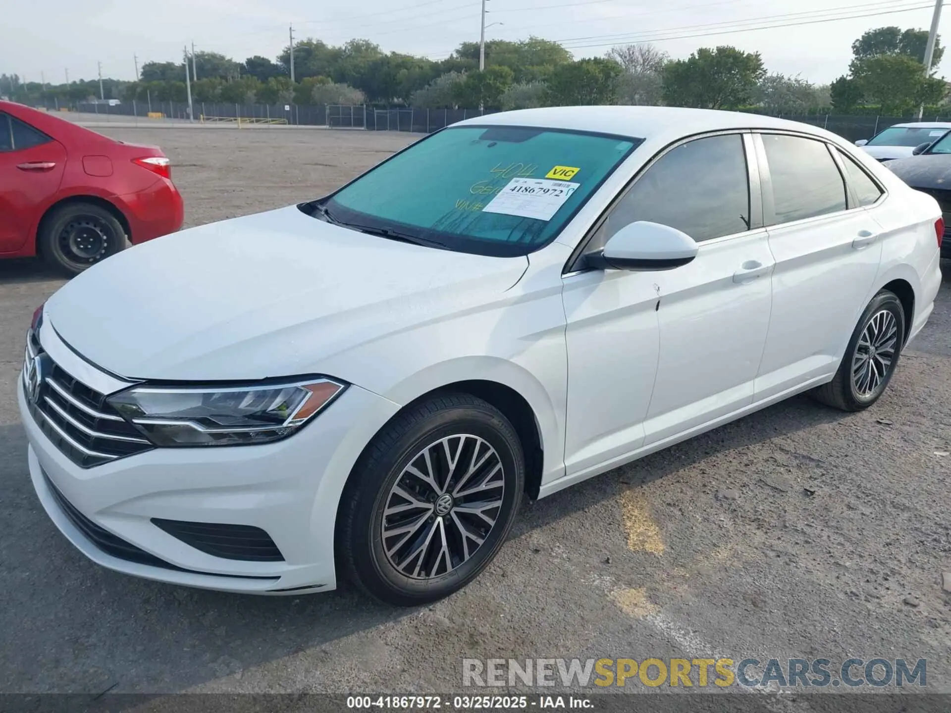 2 Photograph of a damaged car 3VWC57BU7MM103942 VOLKSWAGEN JETTA 2021