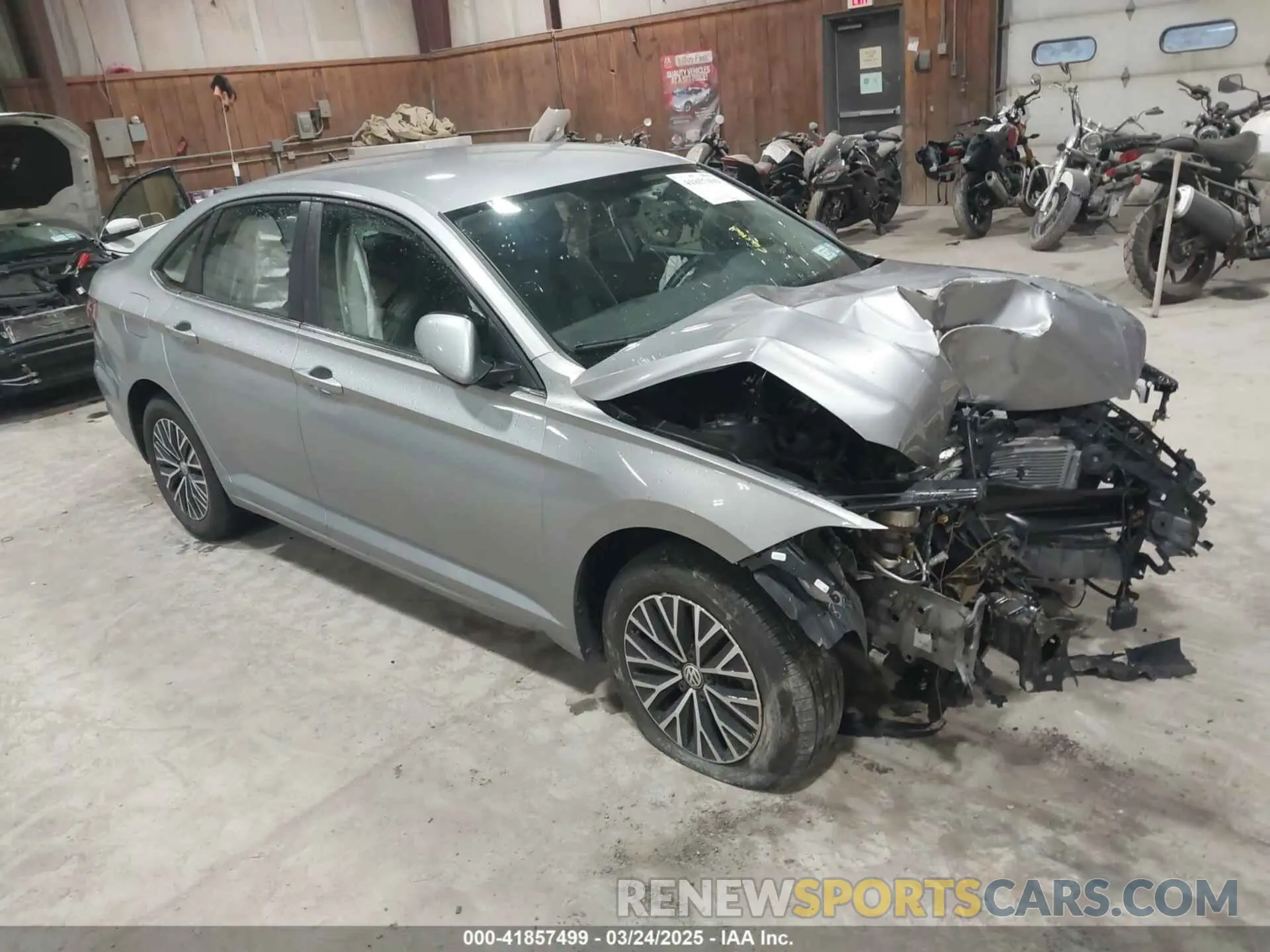 1 Photograph of a damaged car 3VWC57BU8MM017300 VOLKSWAGEN JETTA 2021