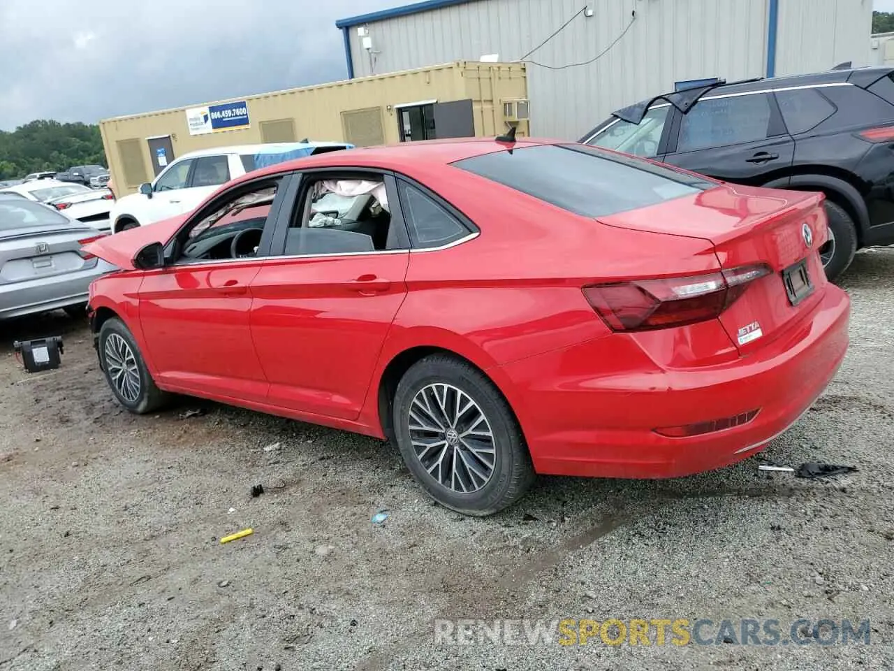 2 Photograph of a damaged car 3VWC57BU8MM024229 VOLKSWAGEN JETTA 2021