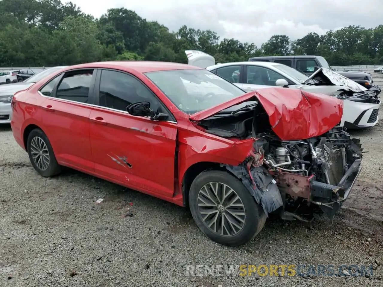 4 Photograph of a damaged car 3VWC57BU8MM024229 VOLKSWAGEN JETTA 2021