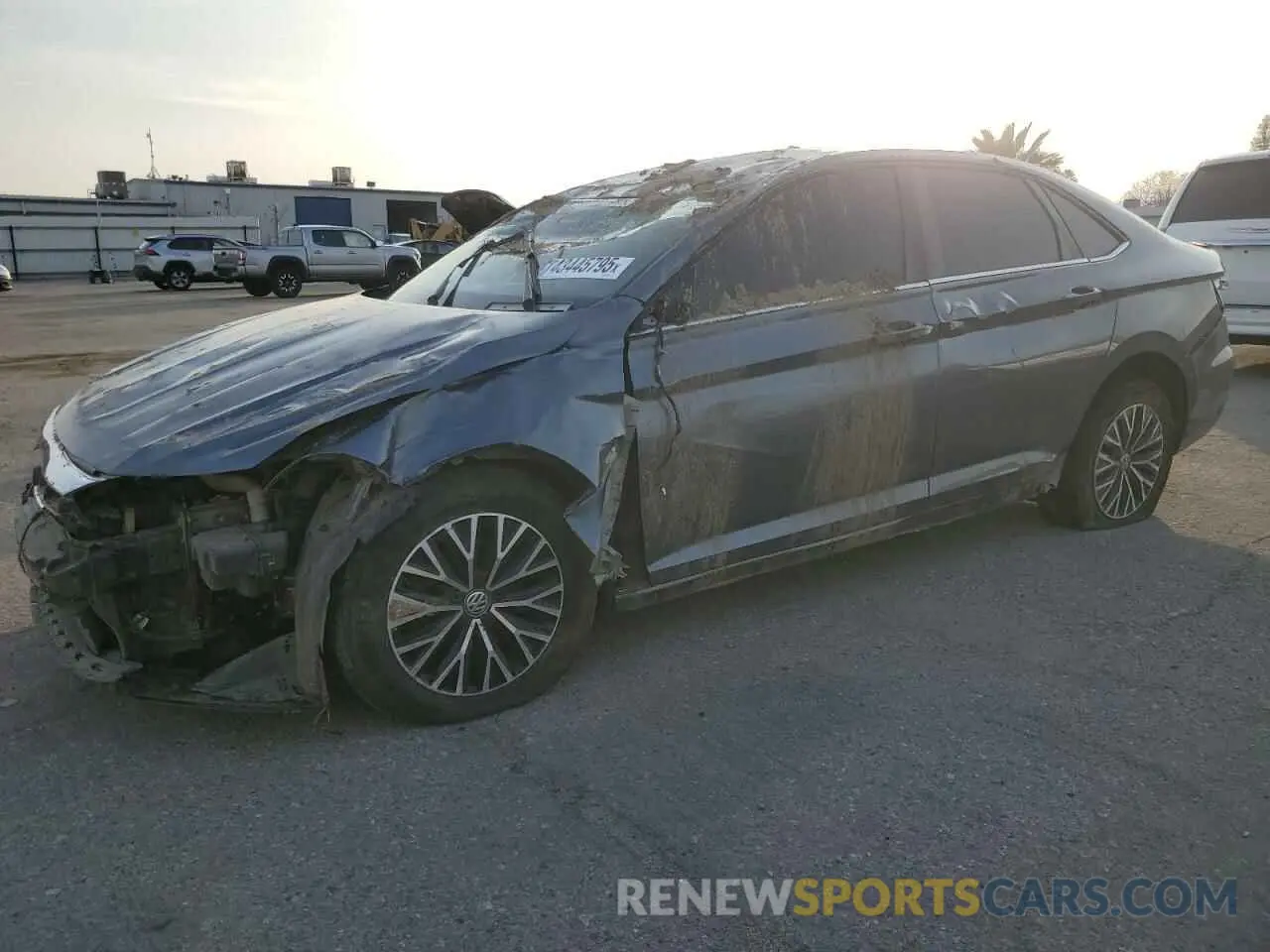1 Photograph of a damaged car 3VWC57BU8MM031486 VOLKSWAGEN JETTA 2021