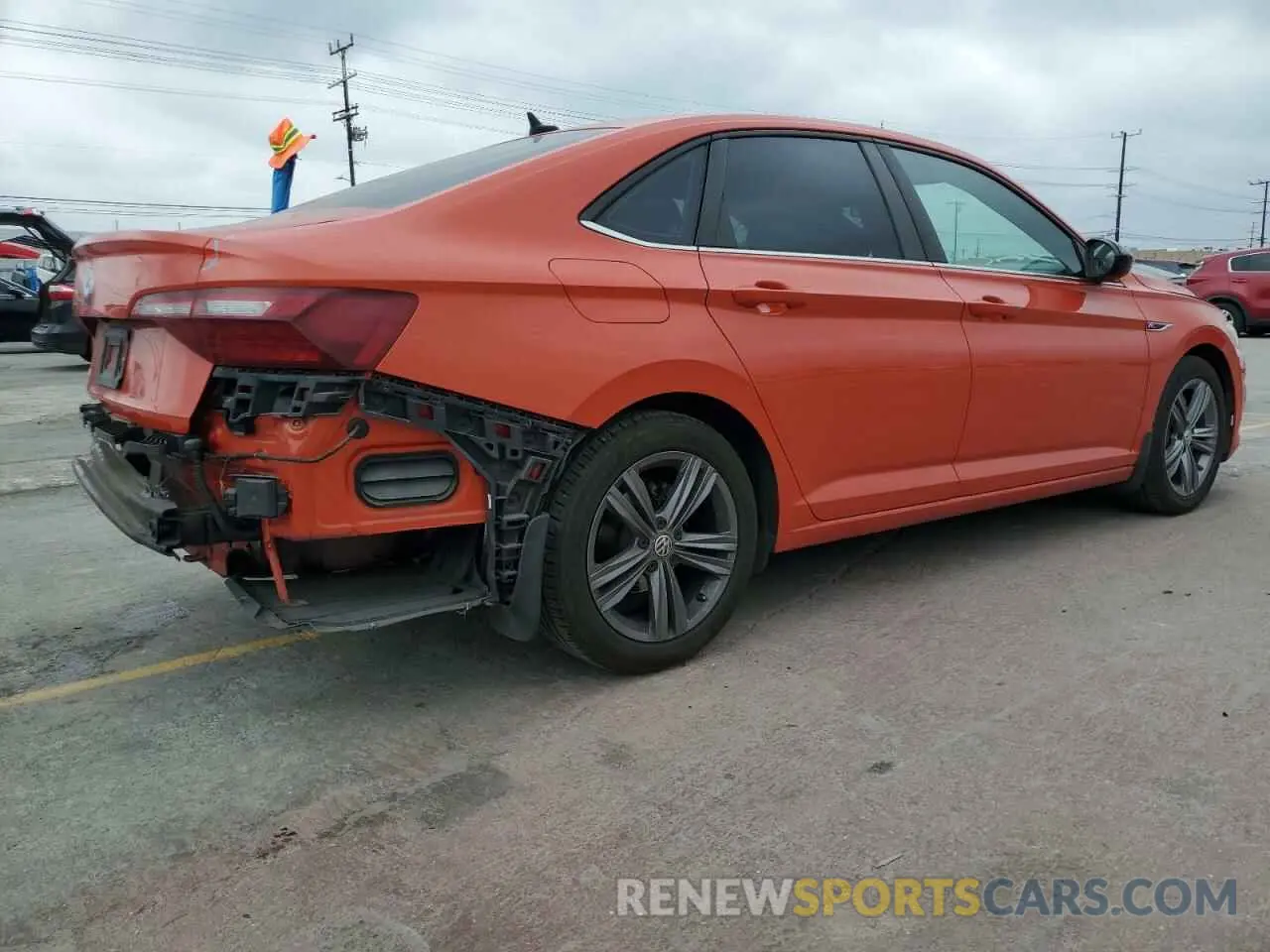 3 Photograph of a damaged car 3VWC57BU8MM032993 VOLKSWAGEN JETTA 2021