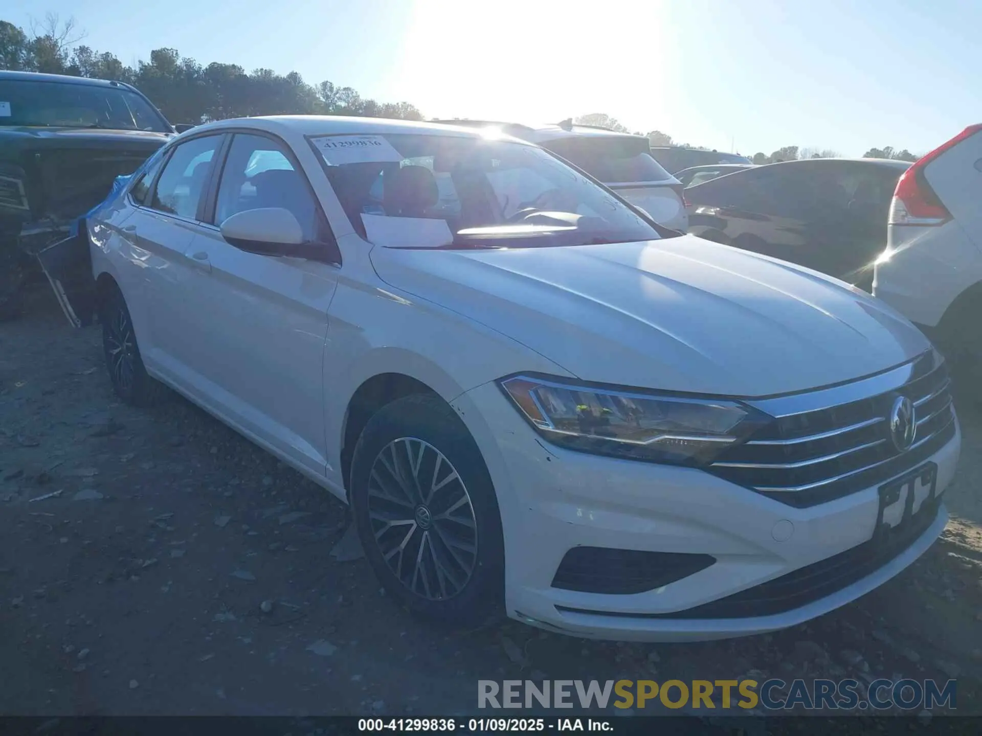 1 Photograph of a damaged car 3VWC57BU8MM042018 VOLKSWAGEN JETTA 2021