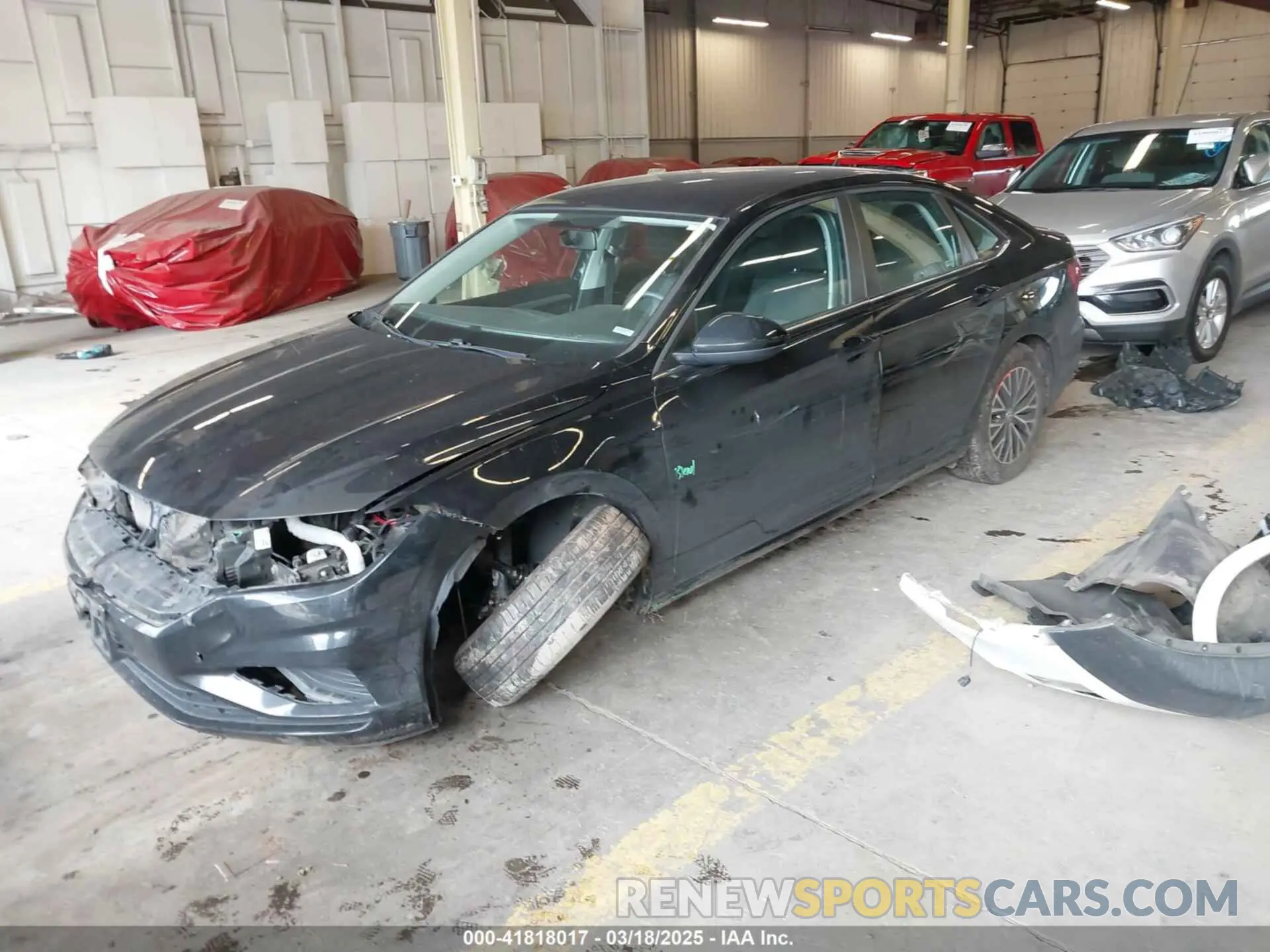 2 Photograph of a damaged car 3VWC57BU8MM051253 VOLKSWAGEN JETTA 2021