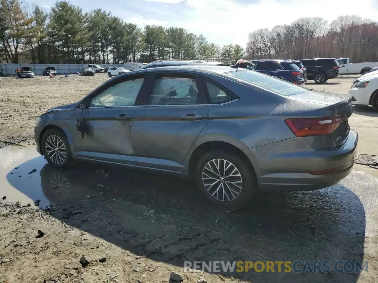2 Photograph of a damaged car 3VWC57BU8MM068554 VOLKSWAGEN JETTA 2021